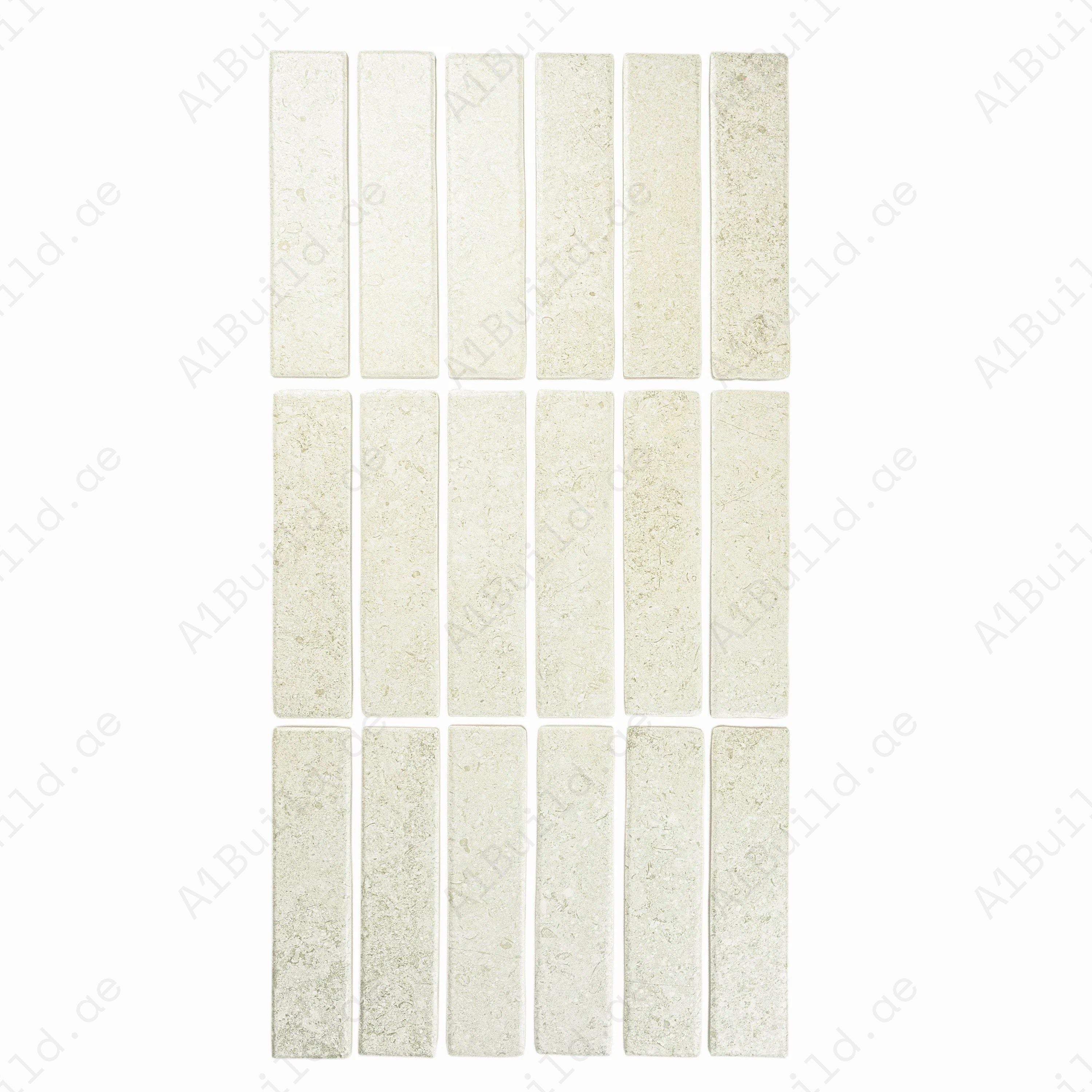 Chiffon white matte porcelain tiles with soft gradients. Durable, waterproof, scratch-resistant, and ideal for walls, floors, backsplashes, and outdoor use.