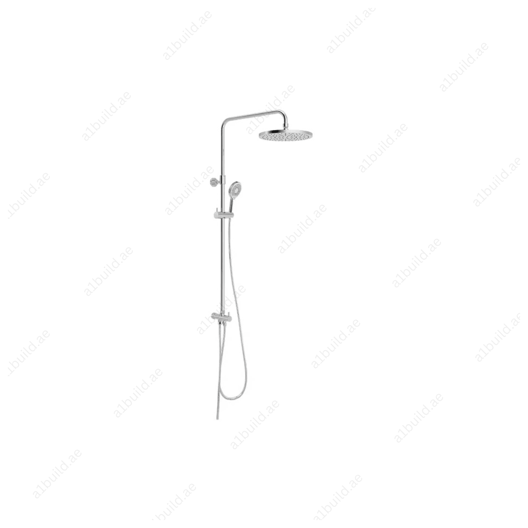 Dual Shower System L = 960 mm | Chrome | Ceramic Diverter & Hand Shower