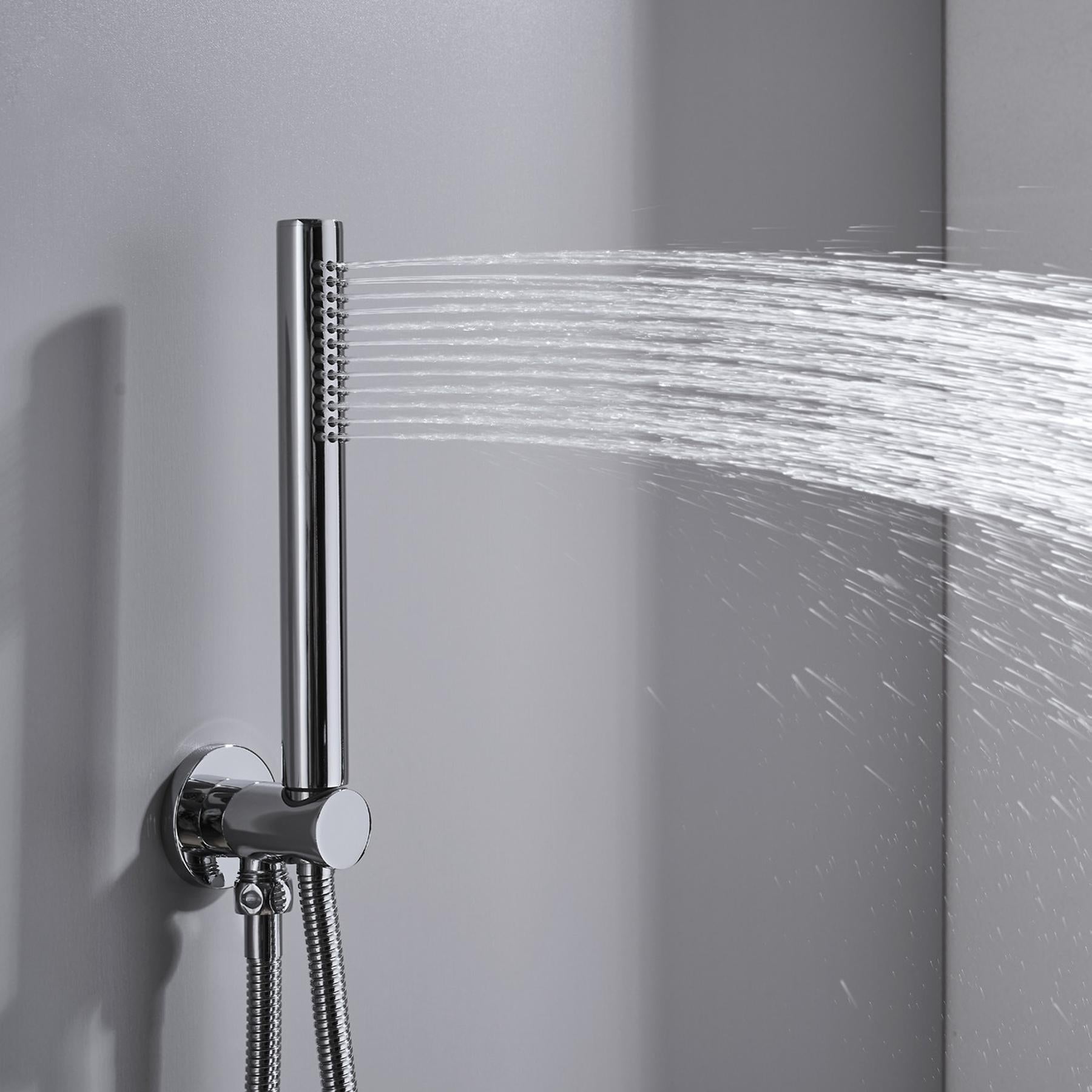Chrome Concealed Bath & Shower Mixer2