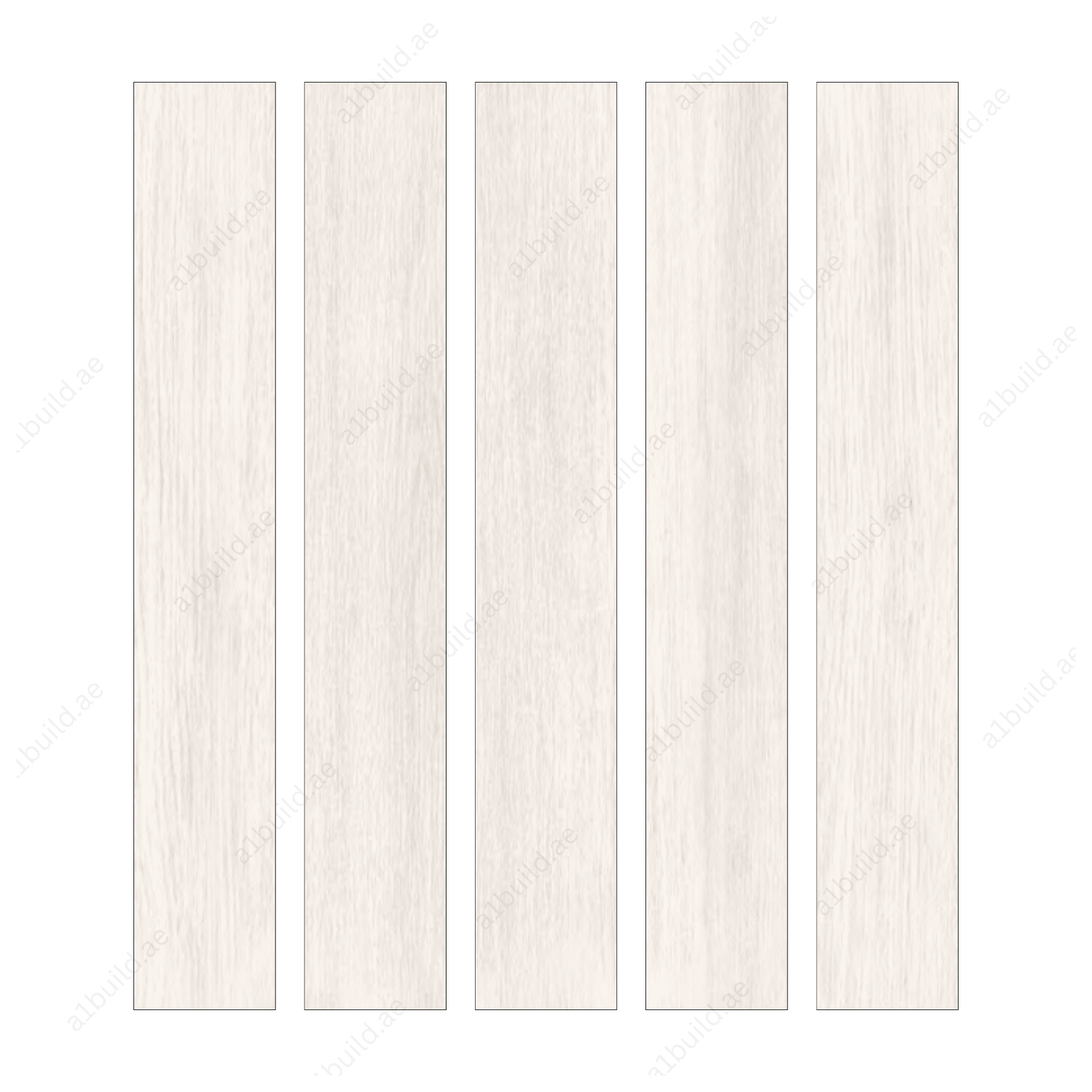 Ciaz White (20X120cm Matt Finish Parquet Porcelain Indoor, Floor Tiles)