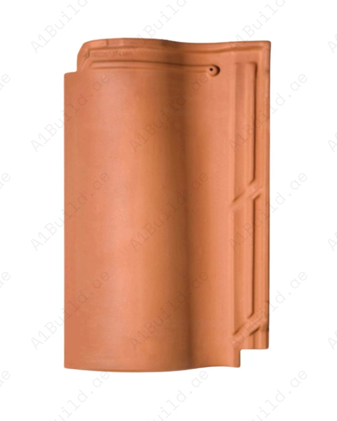 Classic terracotta roof tile — warm red tone, high durability, CE-certified, 50-year guarantee for dependable roof protection.