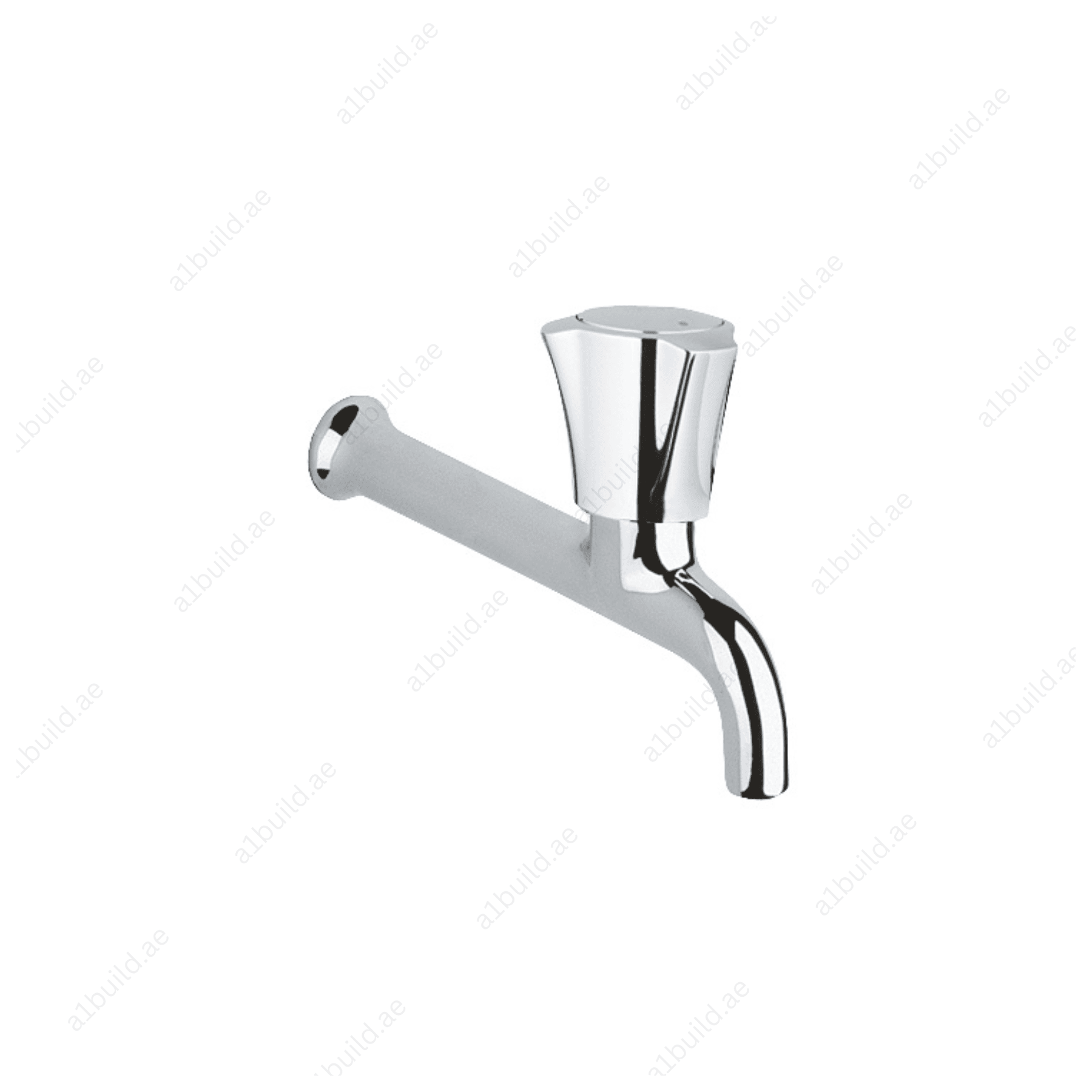 Costa L Bibtap 1/2" – Wall Mounted with Metal Handle & Long-Life Finish