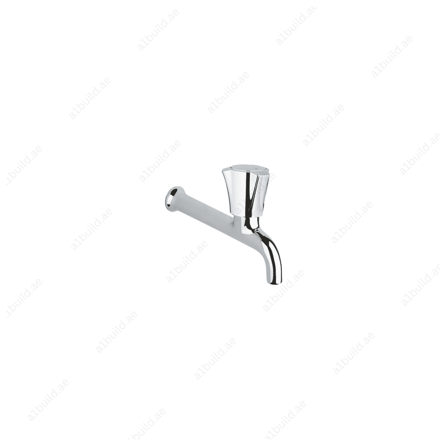 Costa L Bibtap 1/2" – Wall Mounted with Metal Handle & Long-Life Finish