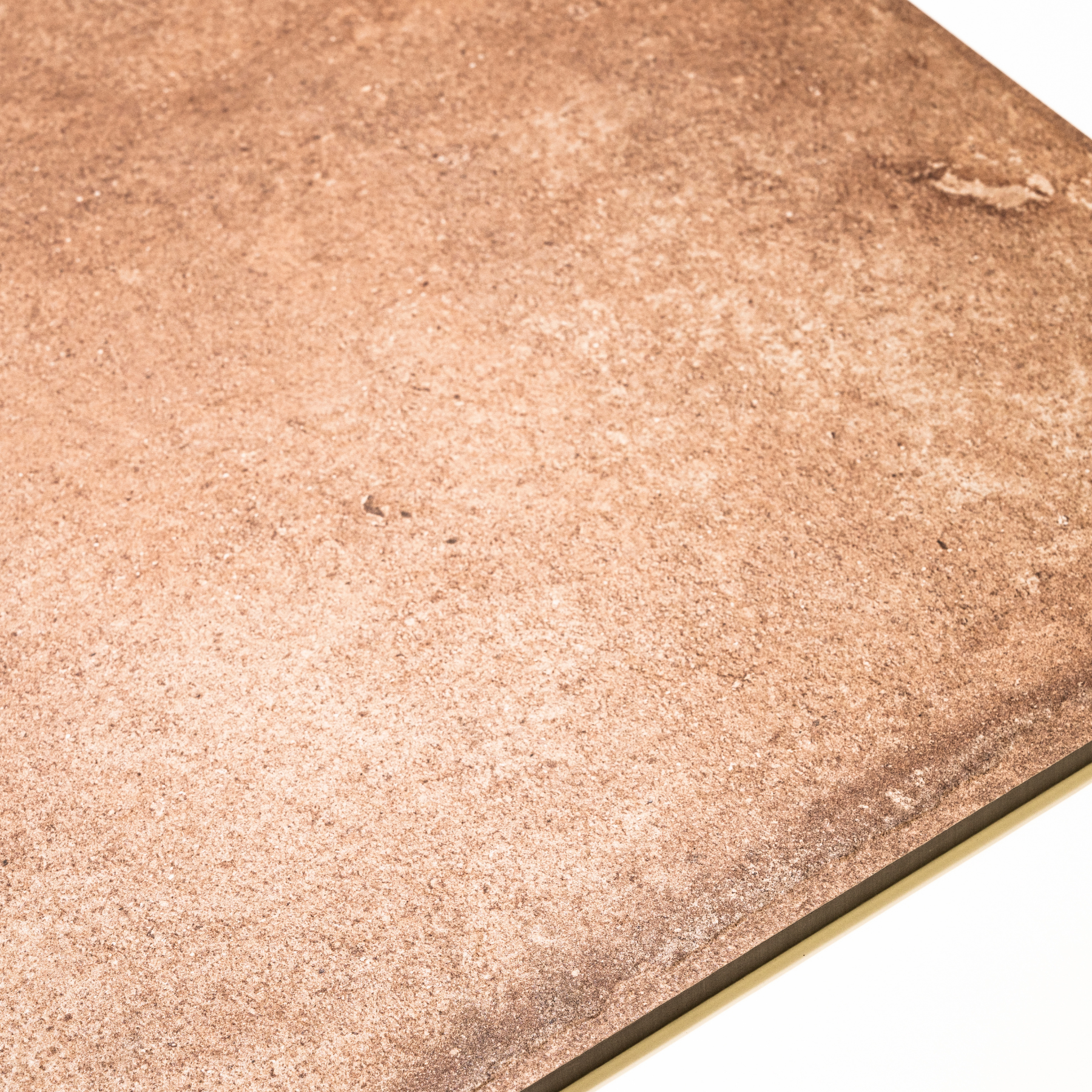 Cottage Terra Edge porcelain tile 60x120cm 9mm thickness, terra-cotta stone look design, durable porcelain tile for warm modern floors and walls.