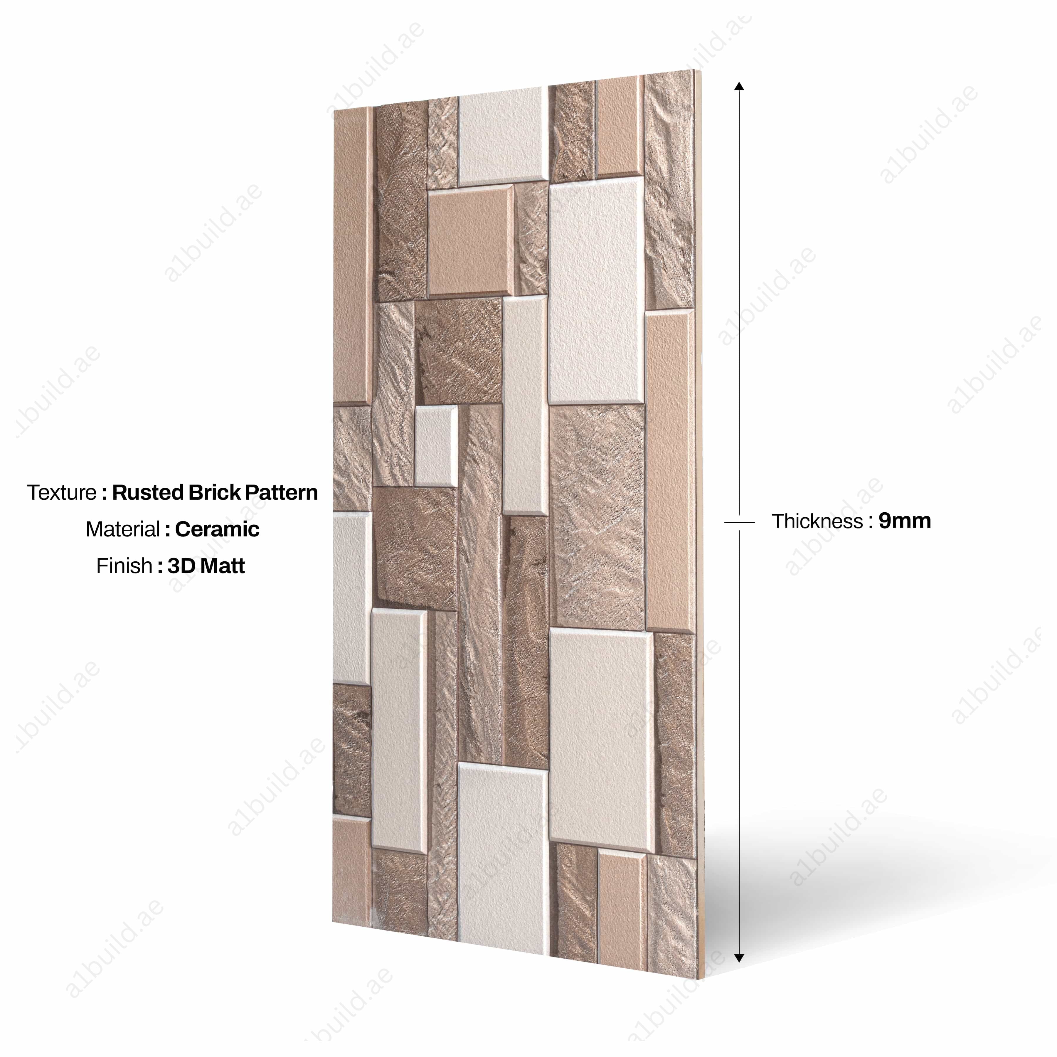 Cubic Verde | Decorative Tile for Kitchen, Bathroom & Interiors