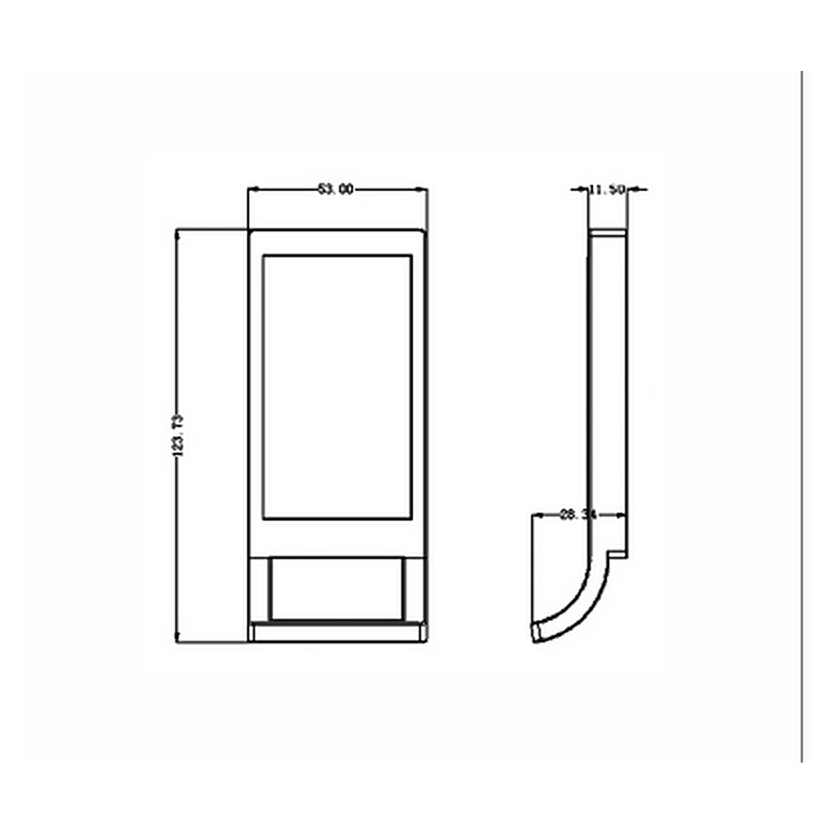 DL.C.2432.SN keypad cabinet lock from the Smart Lock Series. Level-managed keypad cabinet lock with backlit keypad and alarms. Designed for reliable everyday performance.