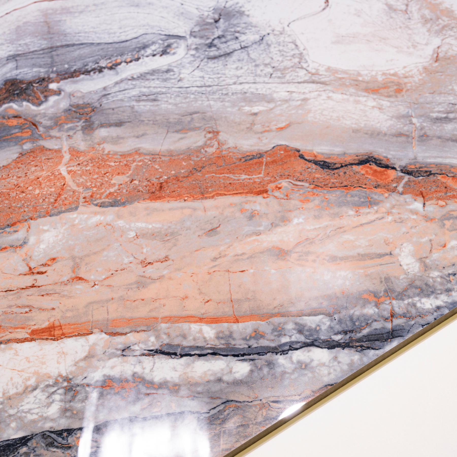 Dike Crimson porcelain tile 60x120cm 9mm thickness, red marble look design, durable porcelain tile ideal for luxury floors and walls.