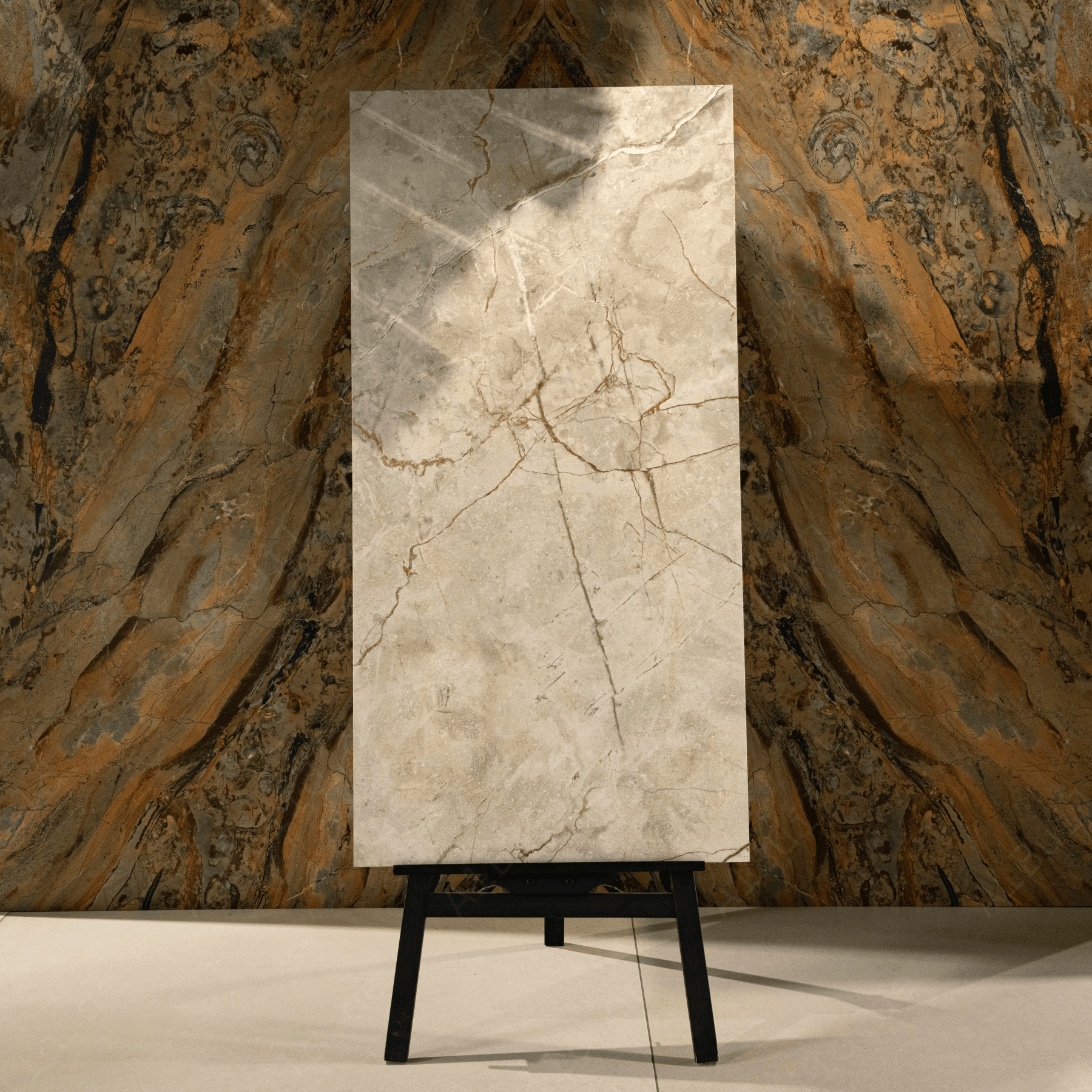Discover VIVIAN WHITE porcelain tile 600x1200mm with 9MM thickness and glitter on matt finish. Durable large format tile perfect for stylish, shimmer-enhanced flooring and wall applications.