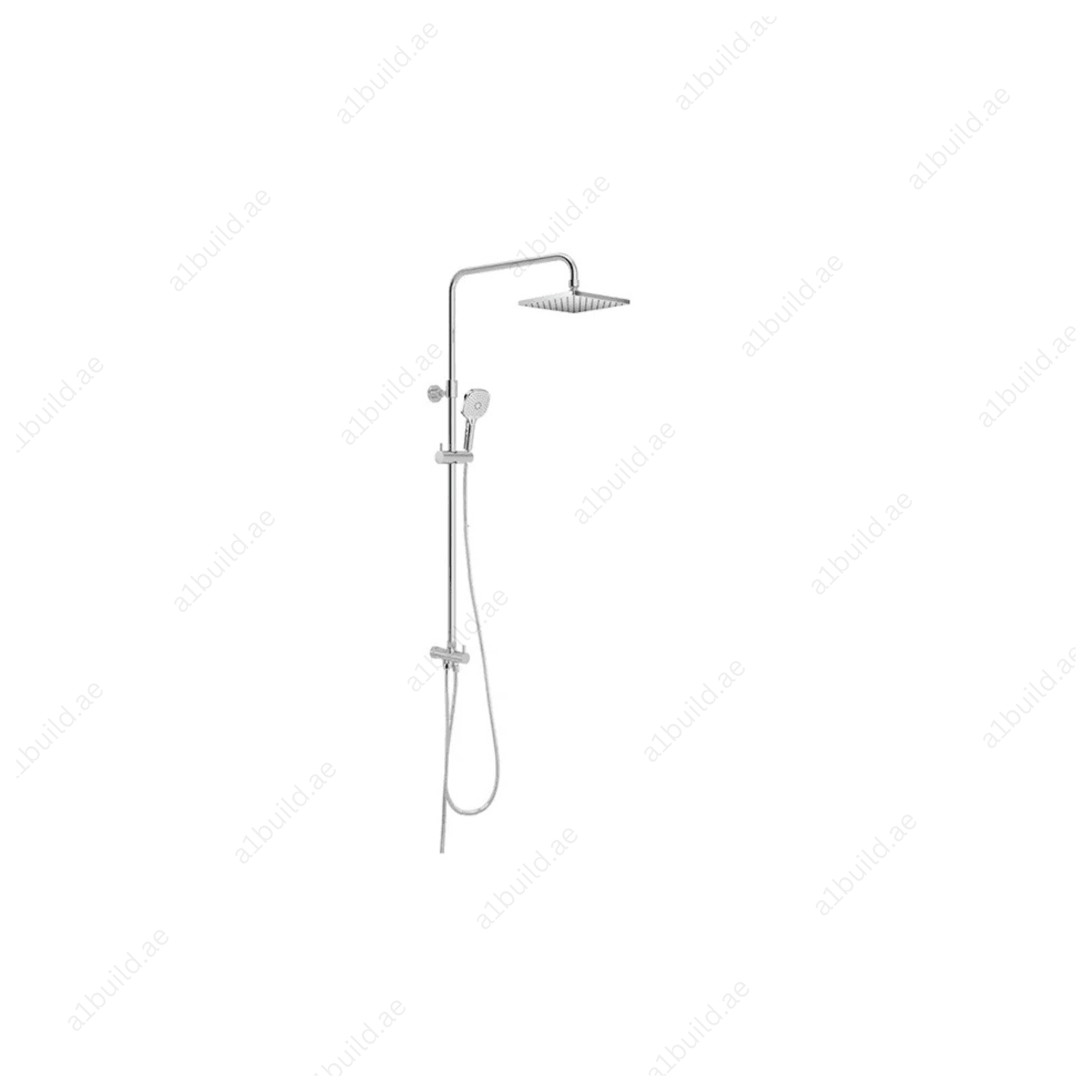 Dual Shower System L 960 mm with Ceramic Diverter, Hand Shower