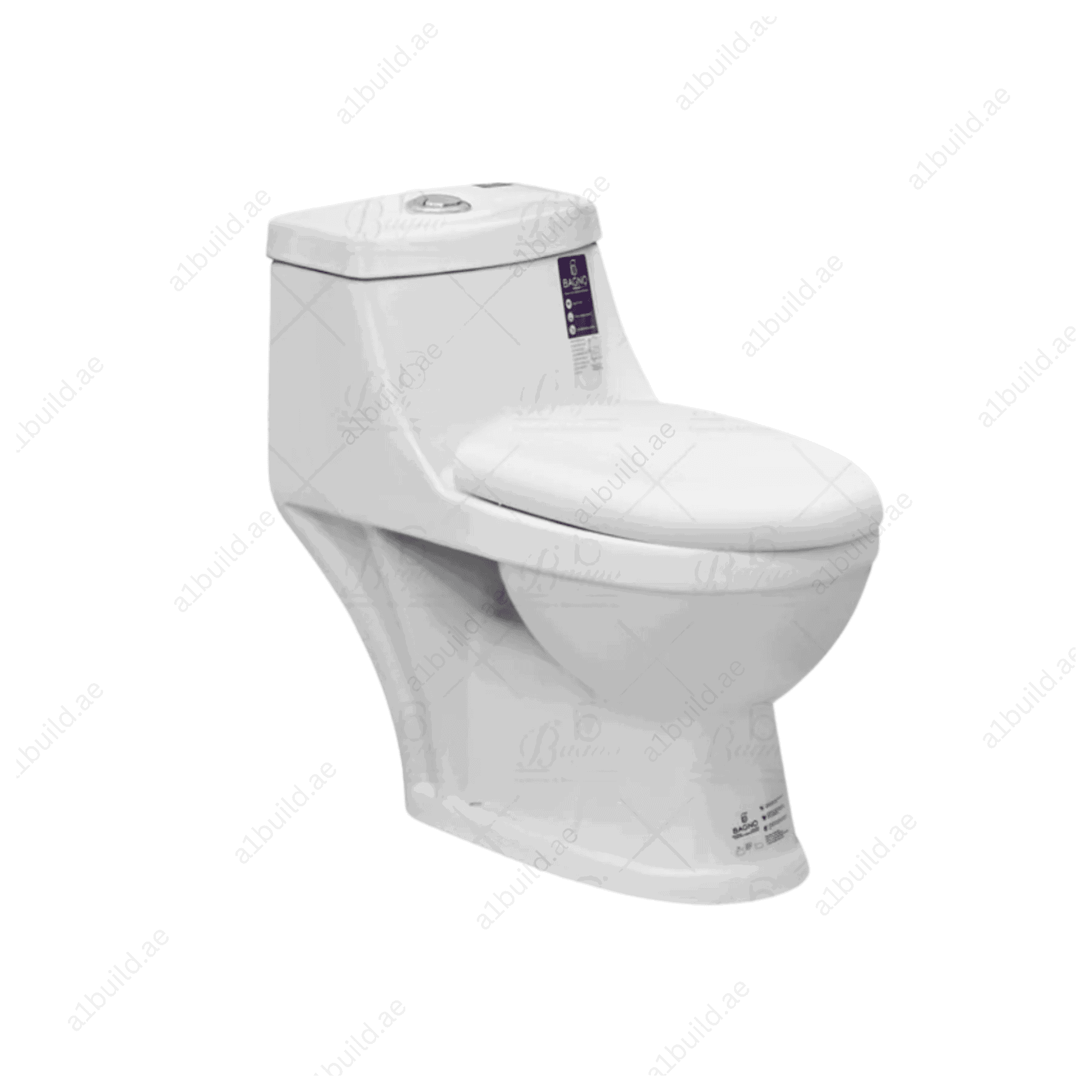 DurableWhiteWaterClosetwith250mmS-TrapforModernBathrooms