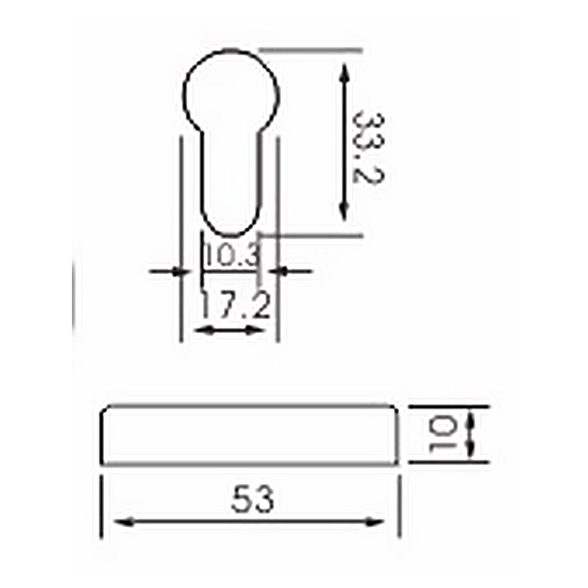 ES.SN01 – Premium Stainless Steel Round Escutcheon (SS)