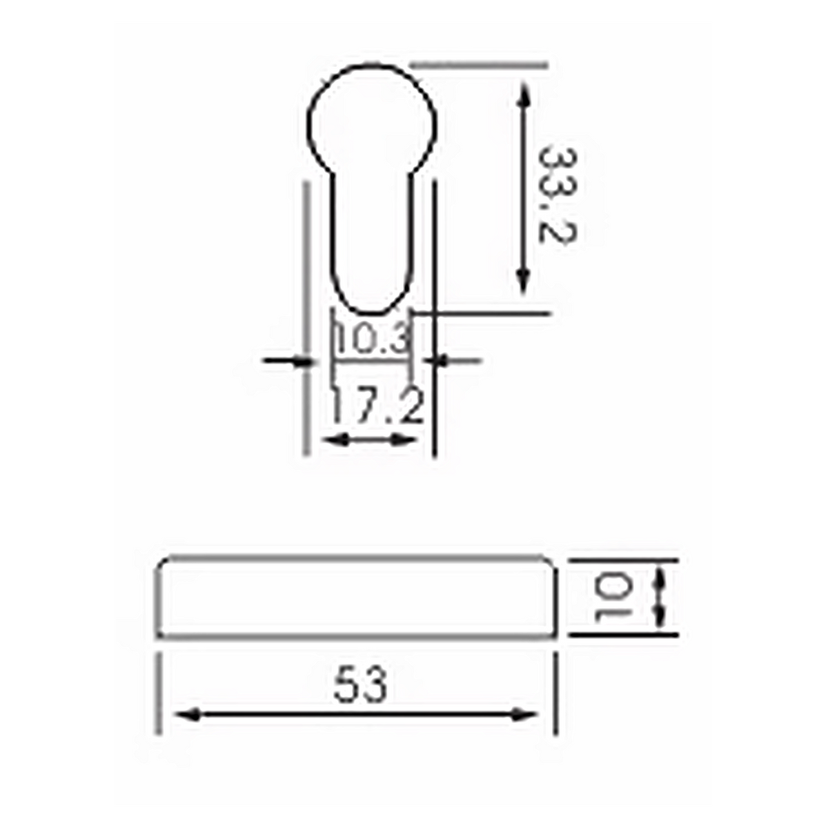 ES.SN05 – Premium Stainless Steel Square Escutcheon (SS)