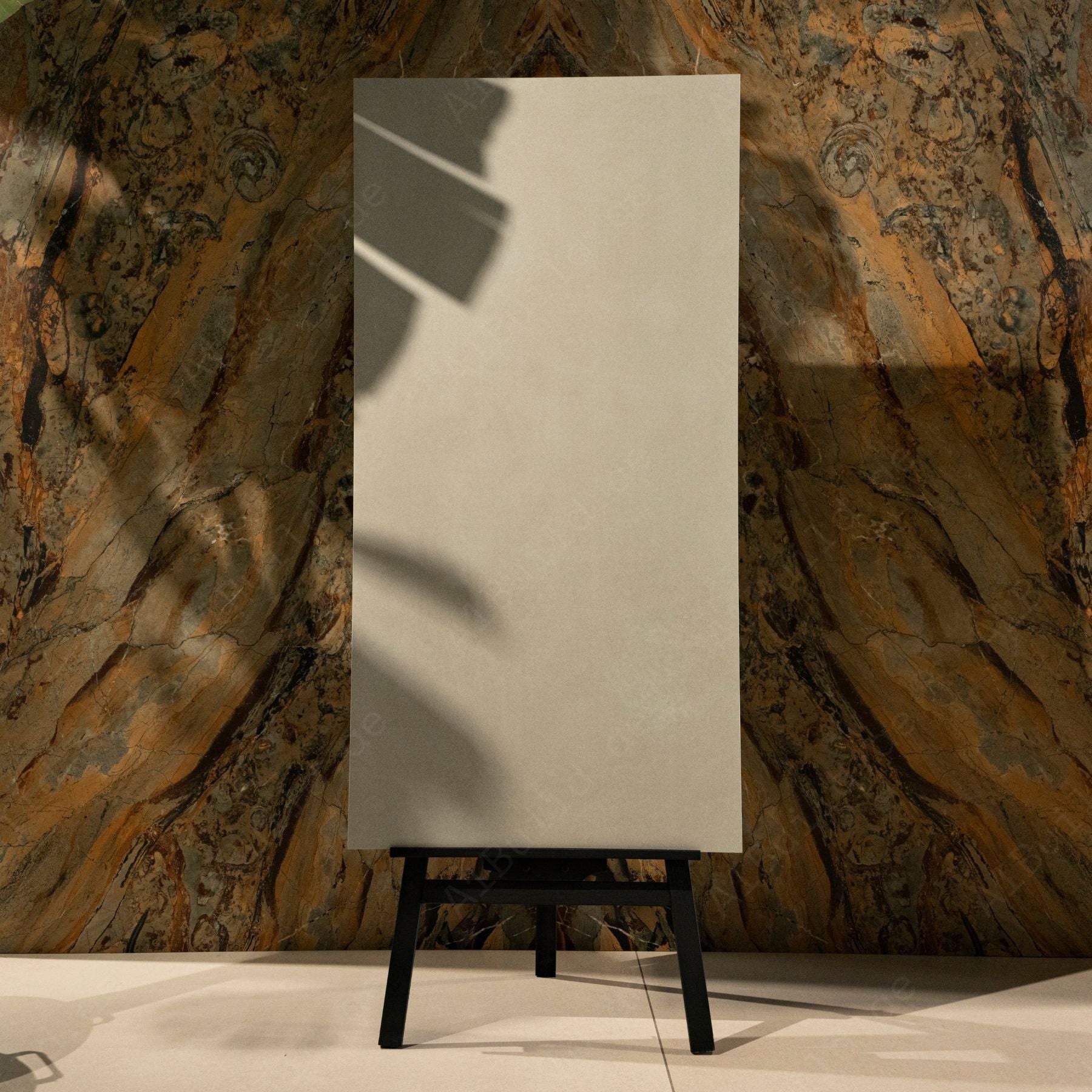 Eden Crema porcelain tile in 60x120cm size with soft stone look, warm crema tones and durable 9mm thickness for walls and floors.