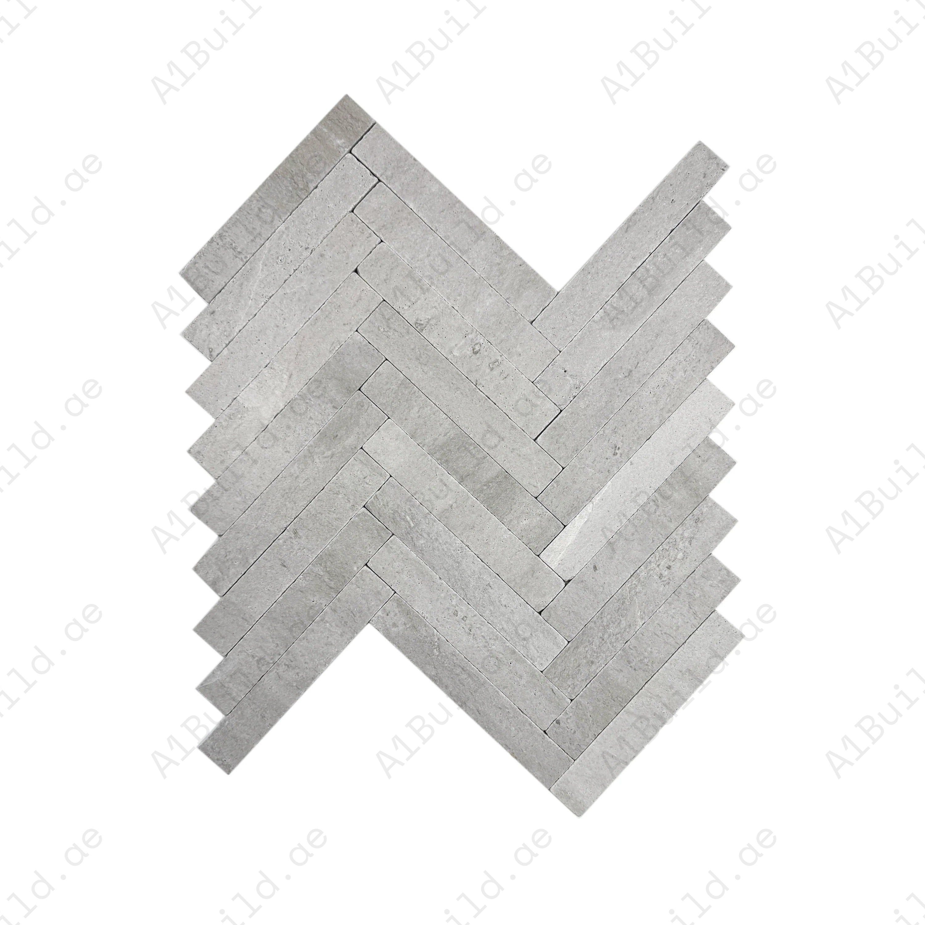 Enhance interiors with Verona Series Light Travertine marble tile. Tumbled & brushed finish, durable and elegant, ideal for bathrooms, kitchens, and floors.
