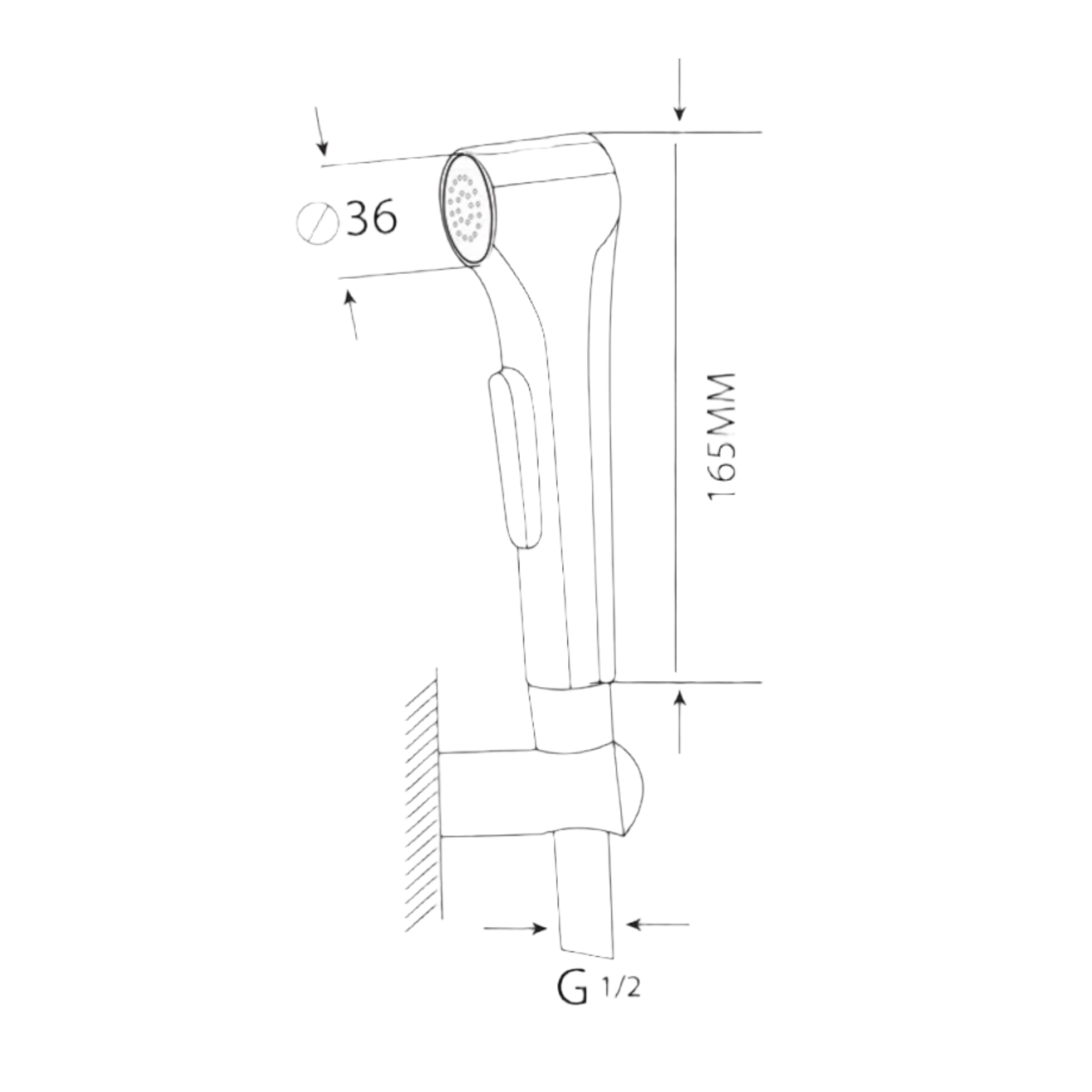 ErgonomicBrightGoldShattafwithComfortableGripandWaterControl_2