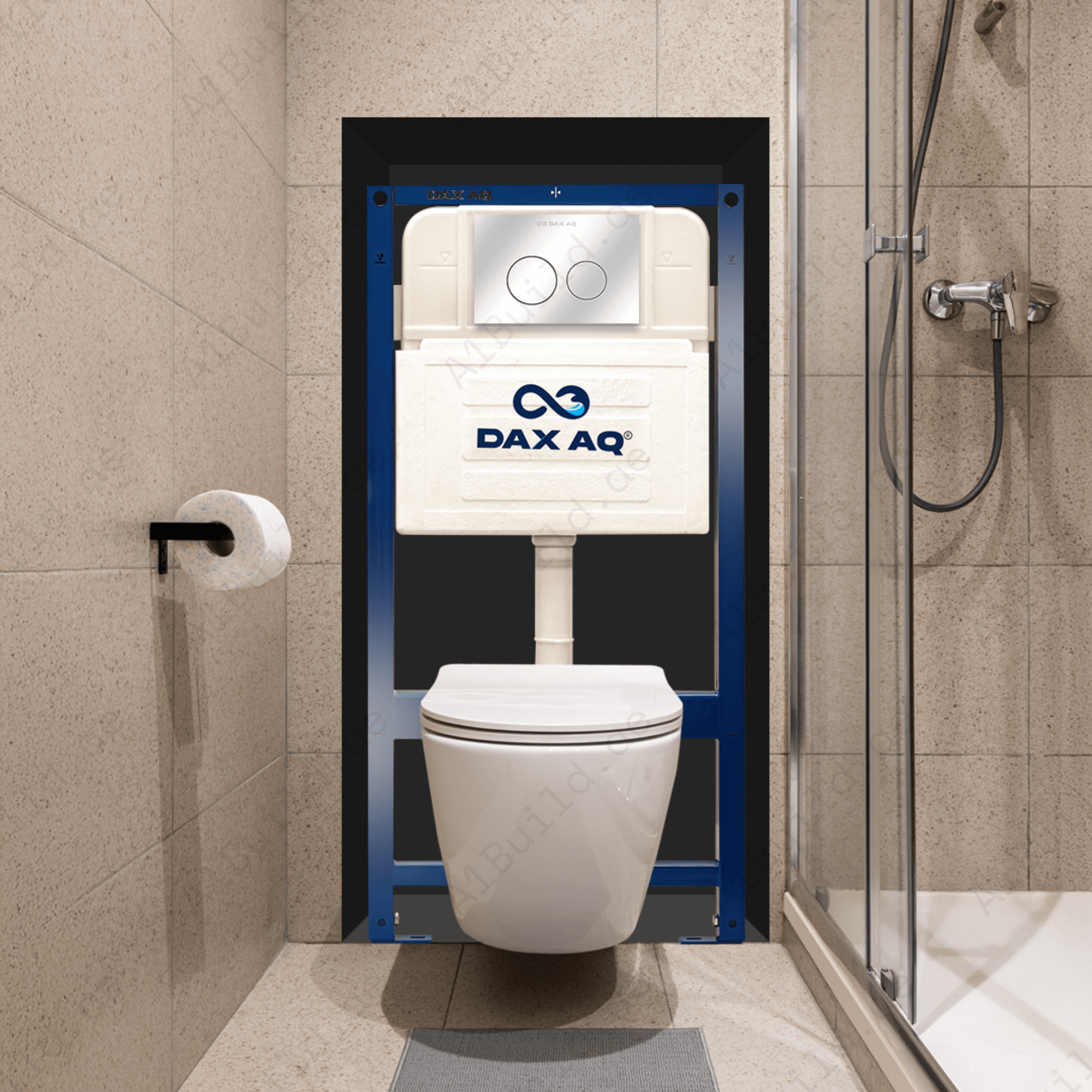 FLOW-IQ Concealed Cistern – German Engineered, Water-Saving & Durable