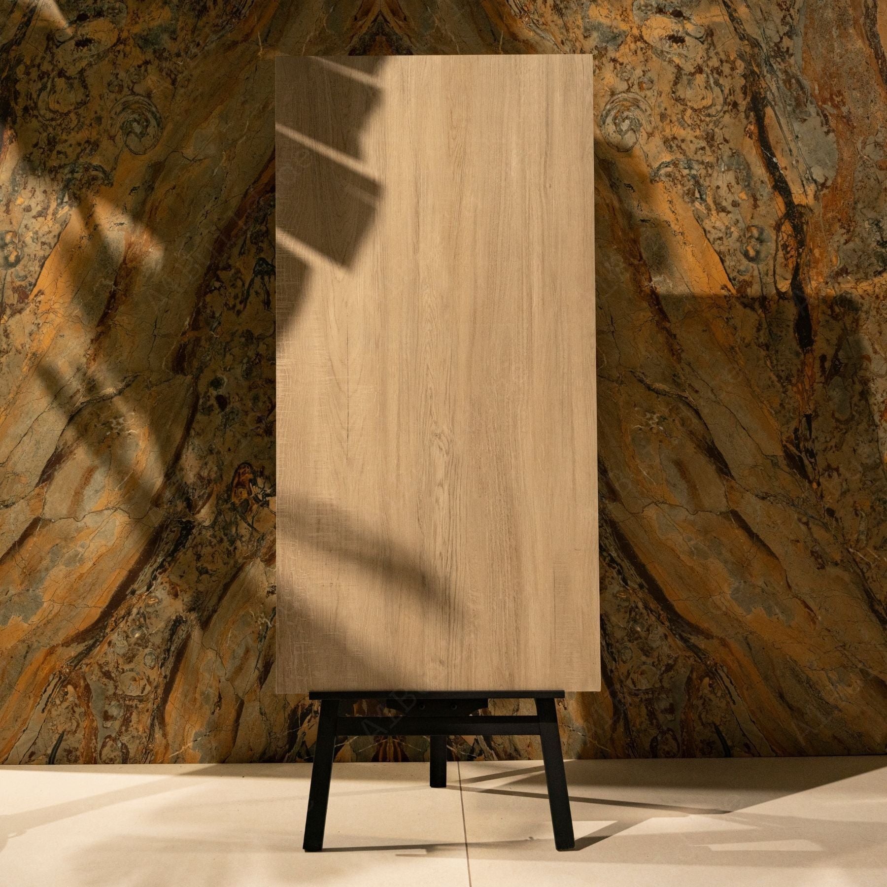 Forestine Sicura wood-look porcelain tile in 60x120cm size with natural wood tones, durable 9mm thickness and premium finish for walls and floors.