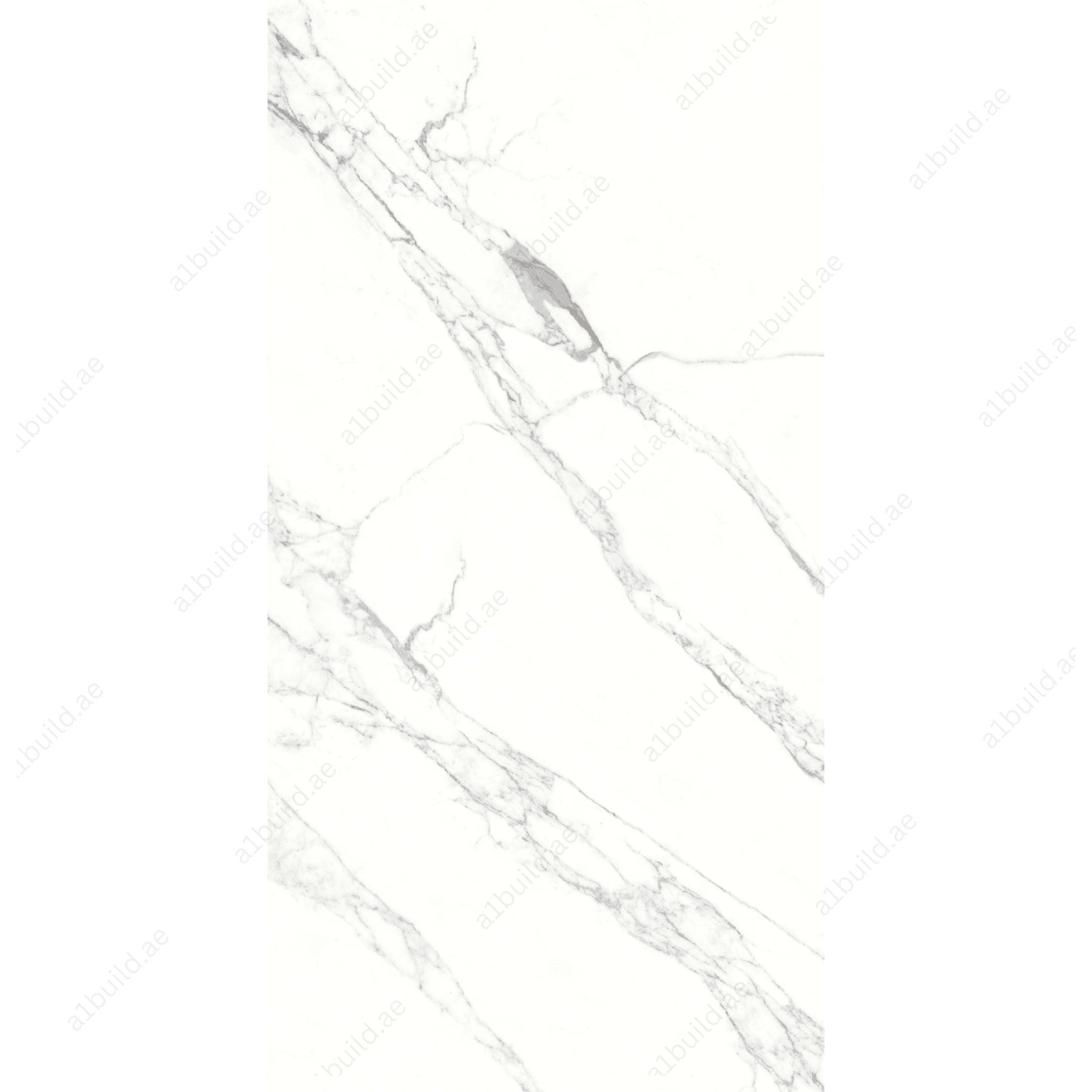 Garfagnana White & Grey High Gloss Book Match Porcelain Slabs | 120x240cm