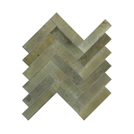 Grass Green Glossy Porcelain Tiles – elegant long-strip design, waterproof, scratch-resistant & stylish. Perfect for kitchens, bathrooms & modern interiors.