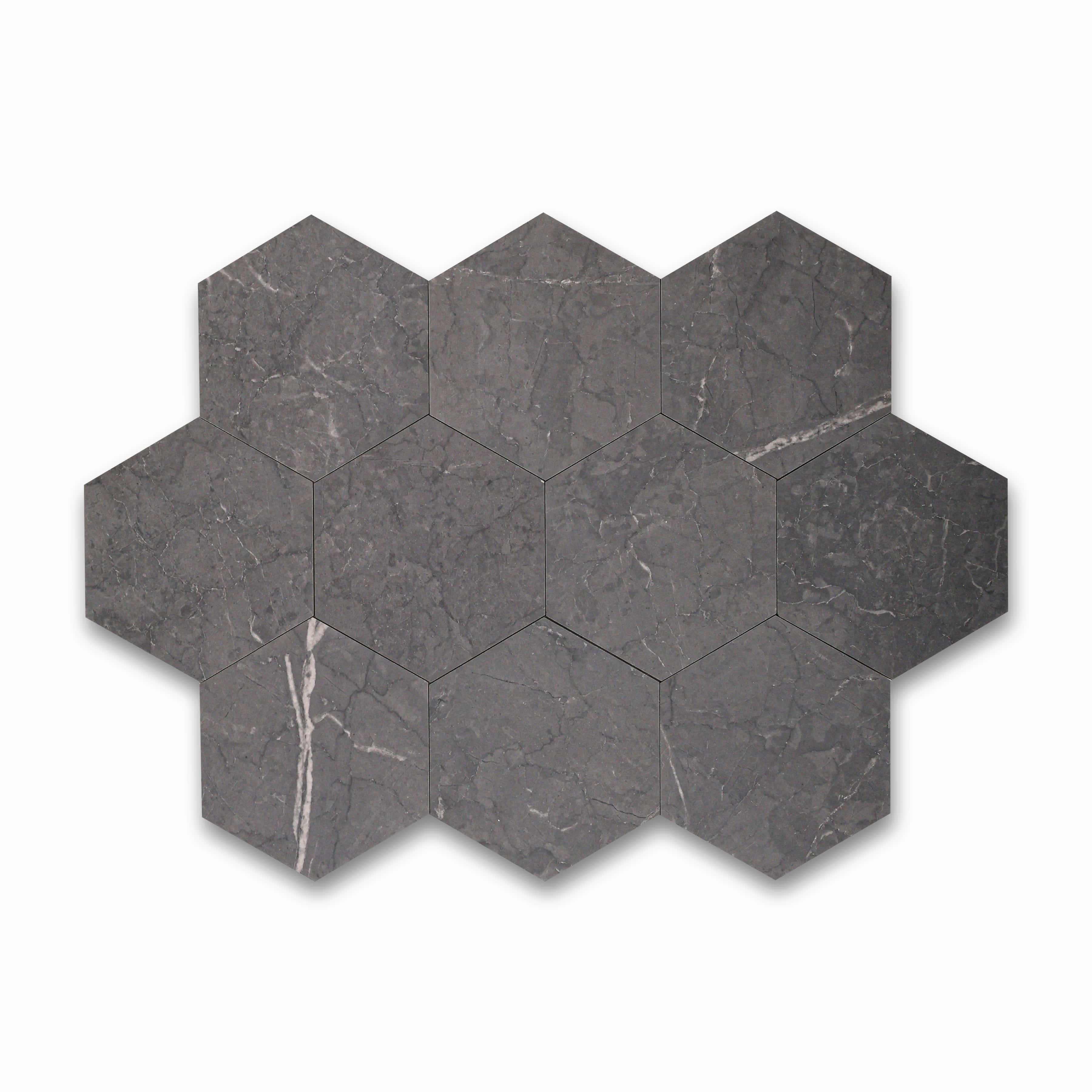 Clearance stock! 20x20cm hexagonal porcelain tiles, 09mm thick, for indoor floors & outdoor walls. Stylish, durable & perfect for UAE homes.