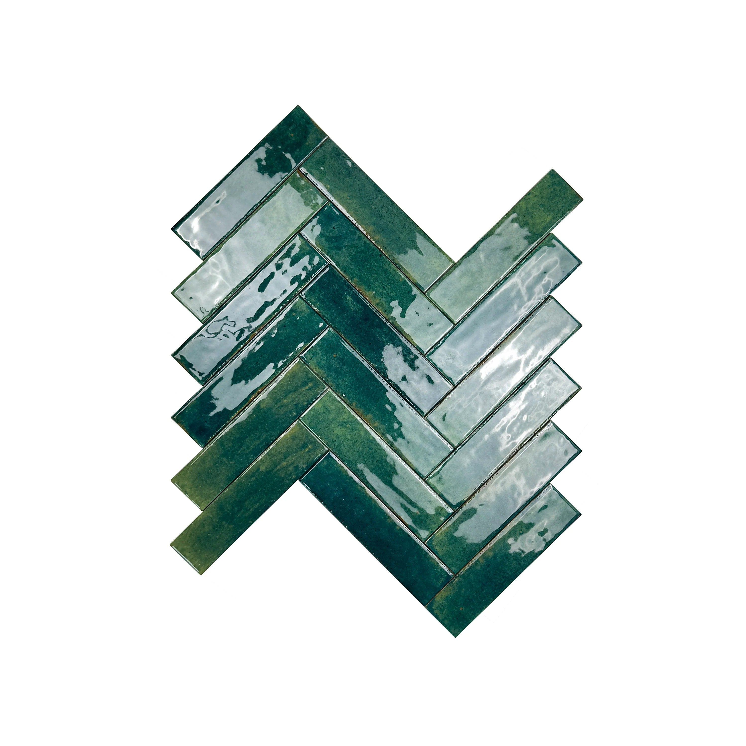 Himalayan Serenity Dark Blue Green Glossy Porcelain Tiles – 60x240mm, waterproof, mold & scratch-resistant. Ideal for kitchens, bathrooms, floors & walls.