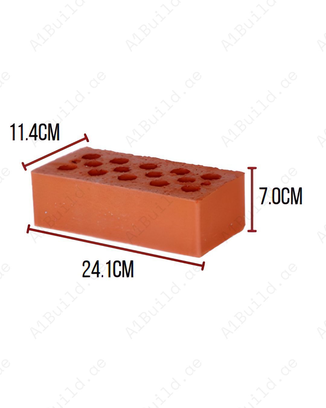  Hollow 3-cavity concrete block 24.1×11.4×7.0cm. Lightweight, insulated, waterproof, and perfect for fast, cost-efficient construction.