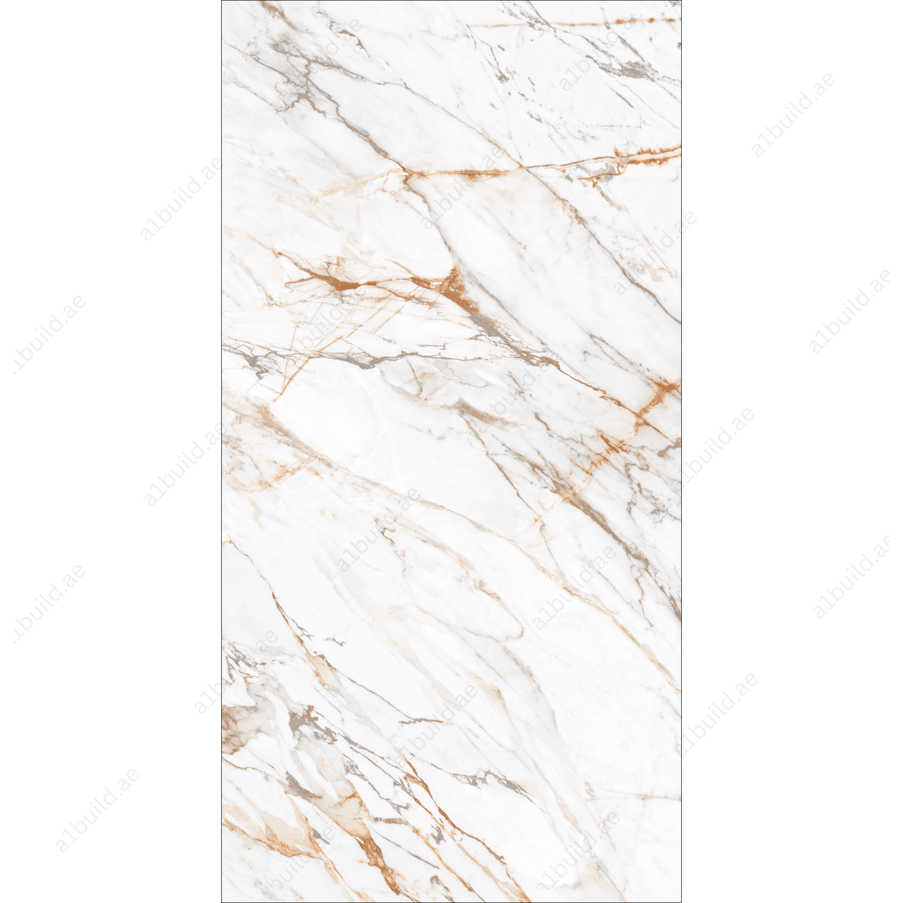 Imperial Gold High Gloss Book Match Porcelain Slabs | 120x240cm