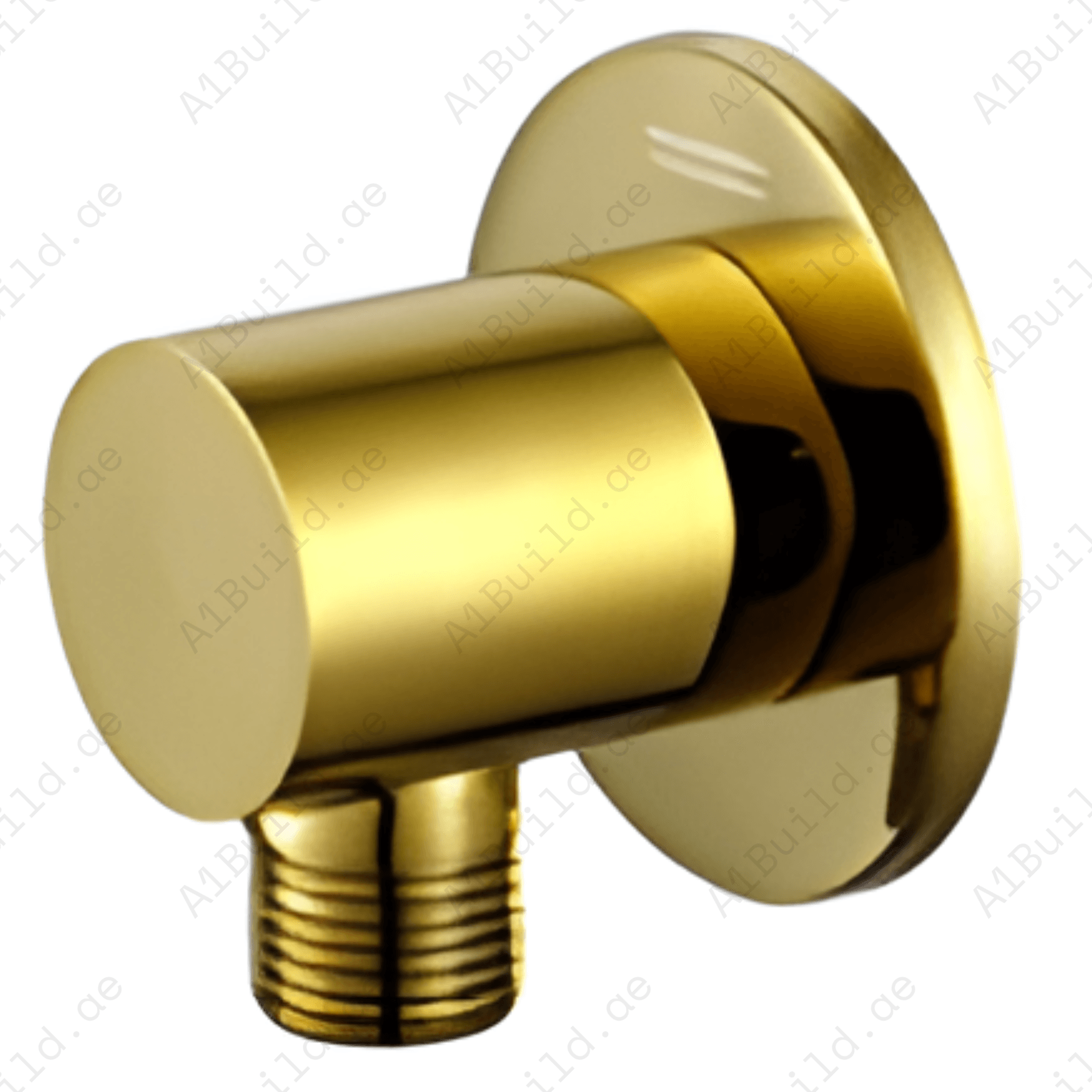 Infinity Round Shower Outlet – Premium Gold Finish, Made in Germany by Hesanit