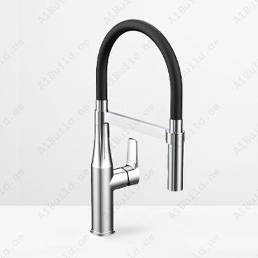 Kitchen Mixer With Flexible Spout (Premium Chrome 100% made in Germany)