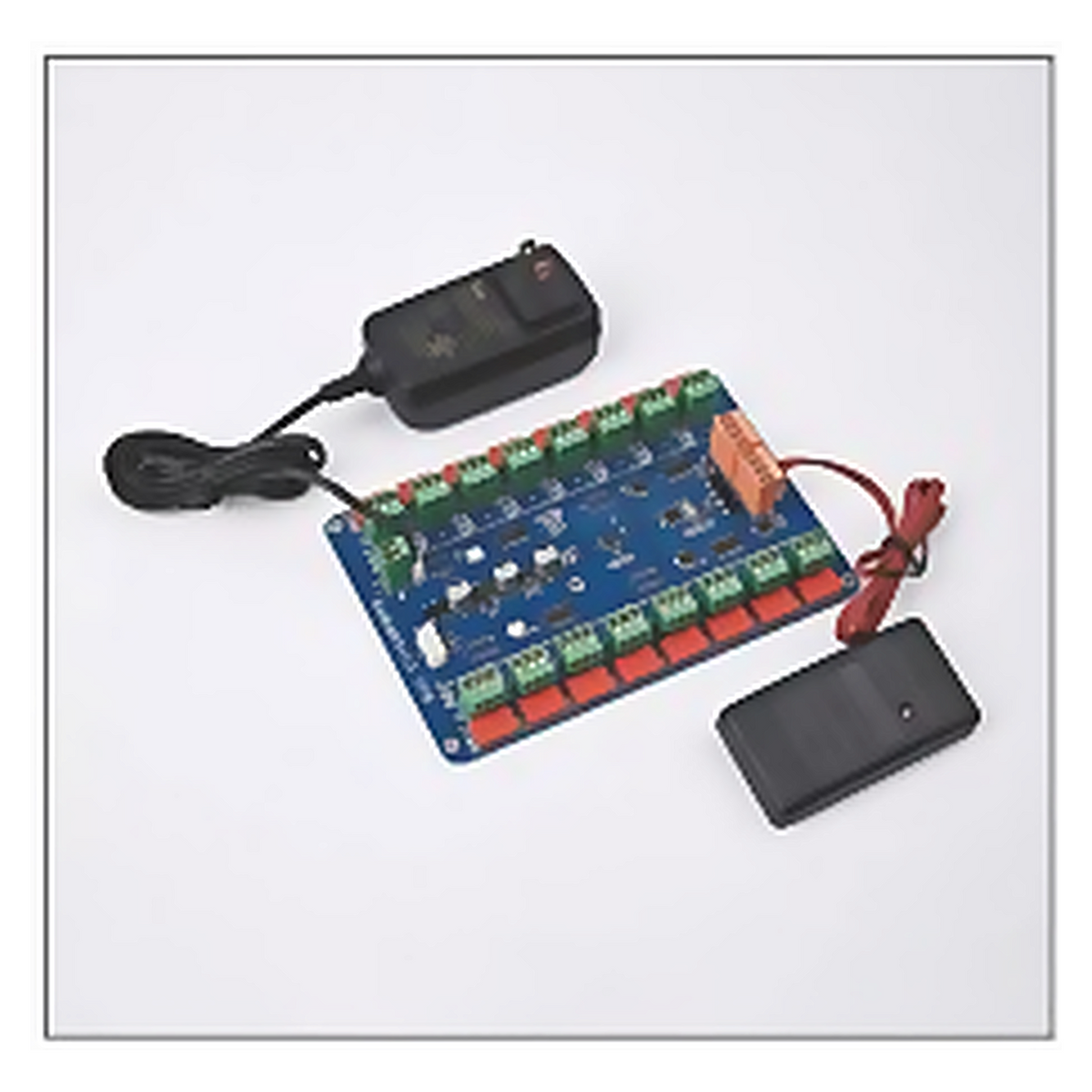LIFT.CON.M1.8 hotel elevator controller from the Hotel Lock Door Lock Series. 12 V DC elevator floor control for 8 floors each board. Designed for reliable everyday performance.