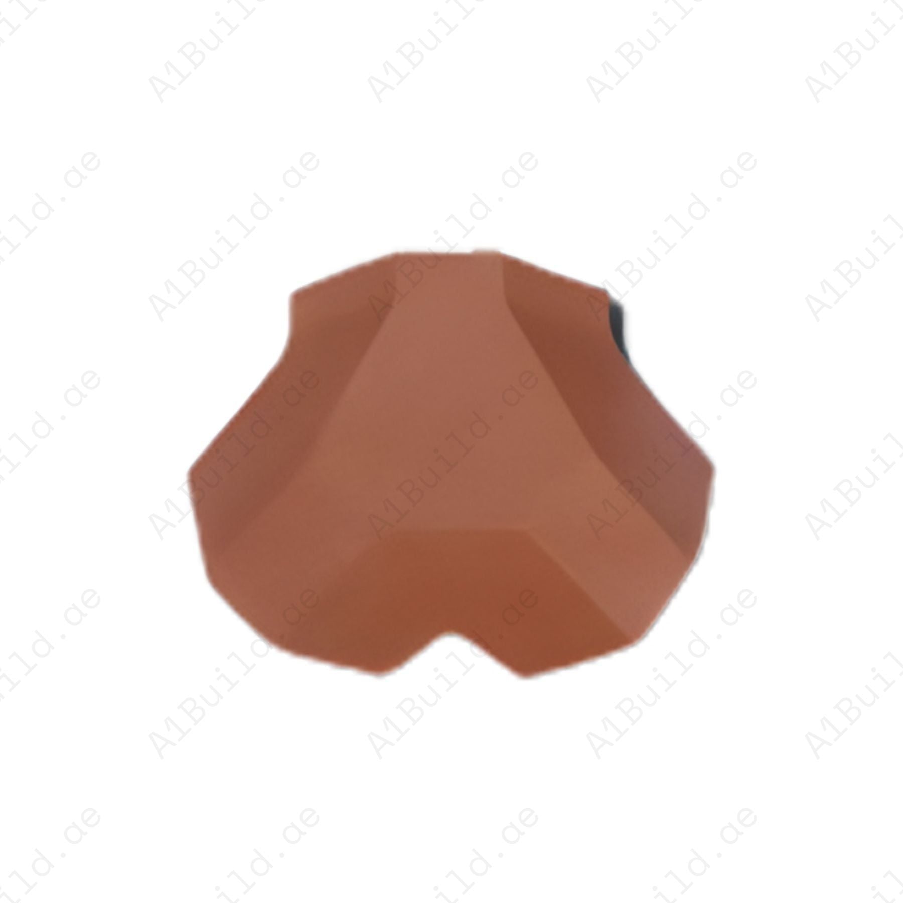 Logica Plana 3-way junction connects three ridge lines with strong clay durability, perfect waterproofing, and long-term structural stability.