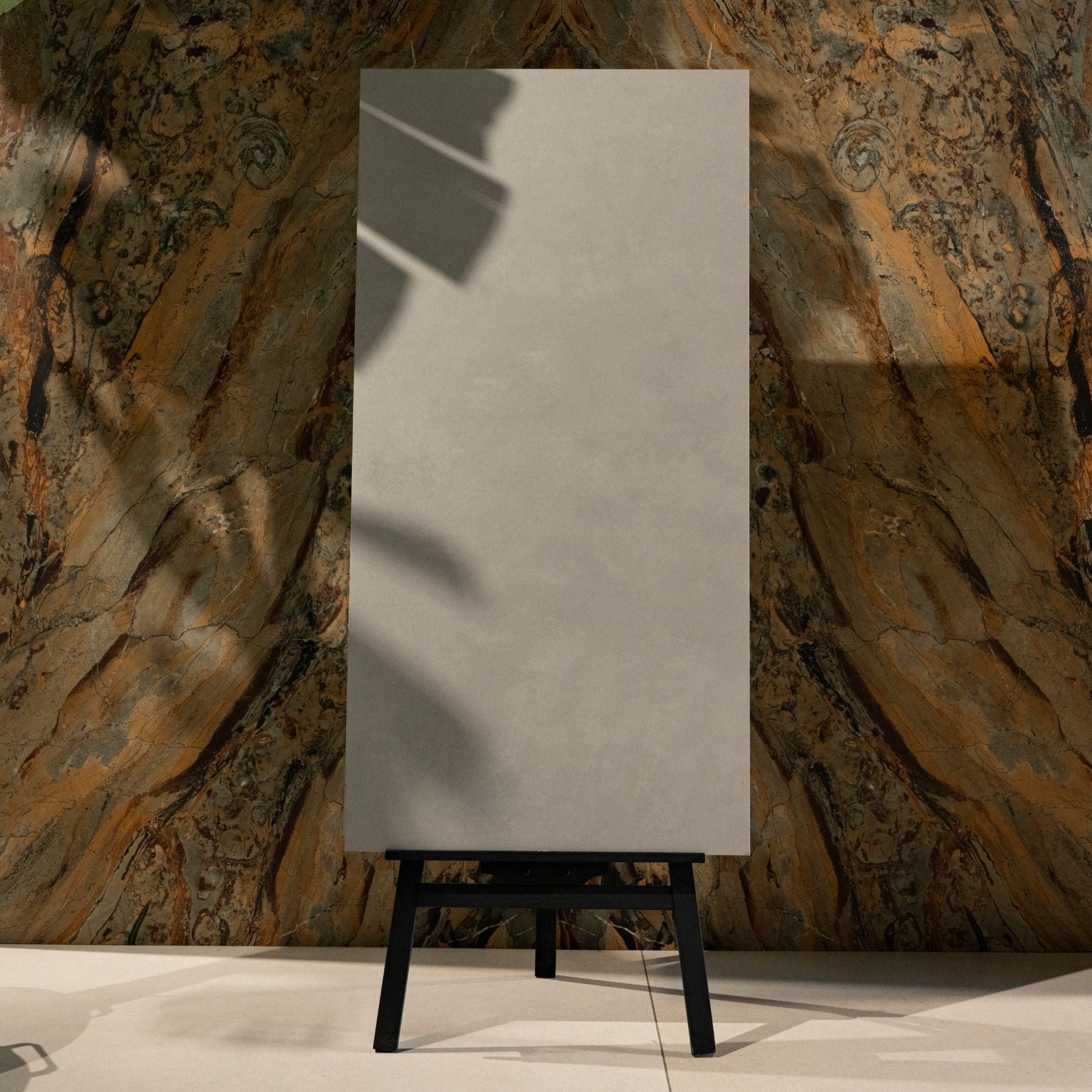 Luna Concrete cement effect porcelain tile 60x120cm 9mm with matt finish offers modern concrete styling for premium floor and wall interiors.