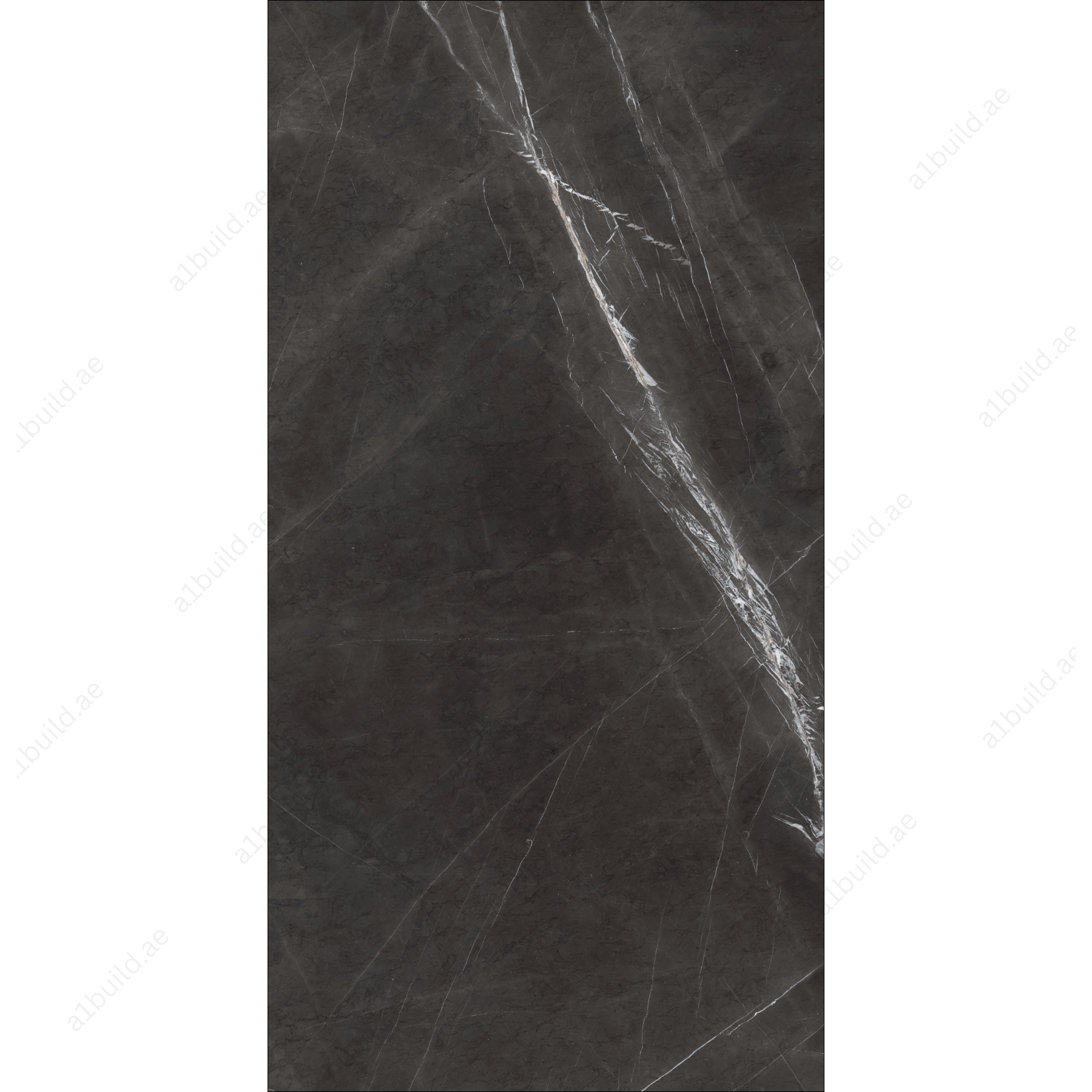 Marquin Grey High Gloss Book Match Porcelain Slabs | 120x240cm