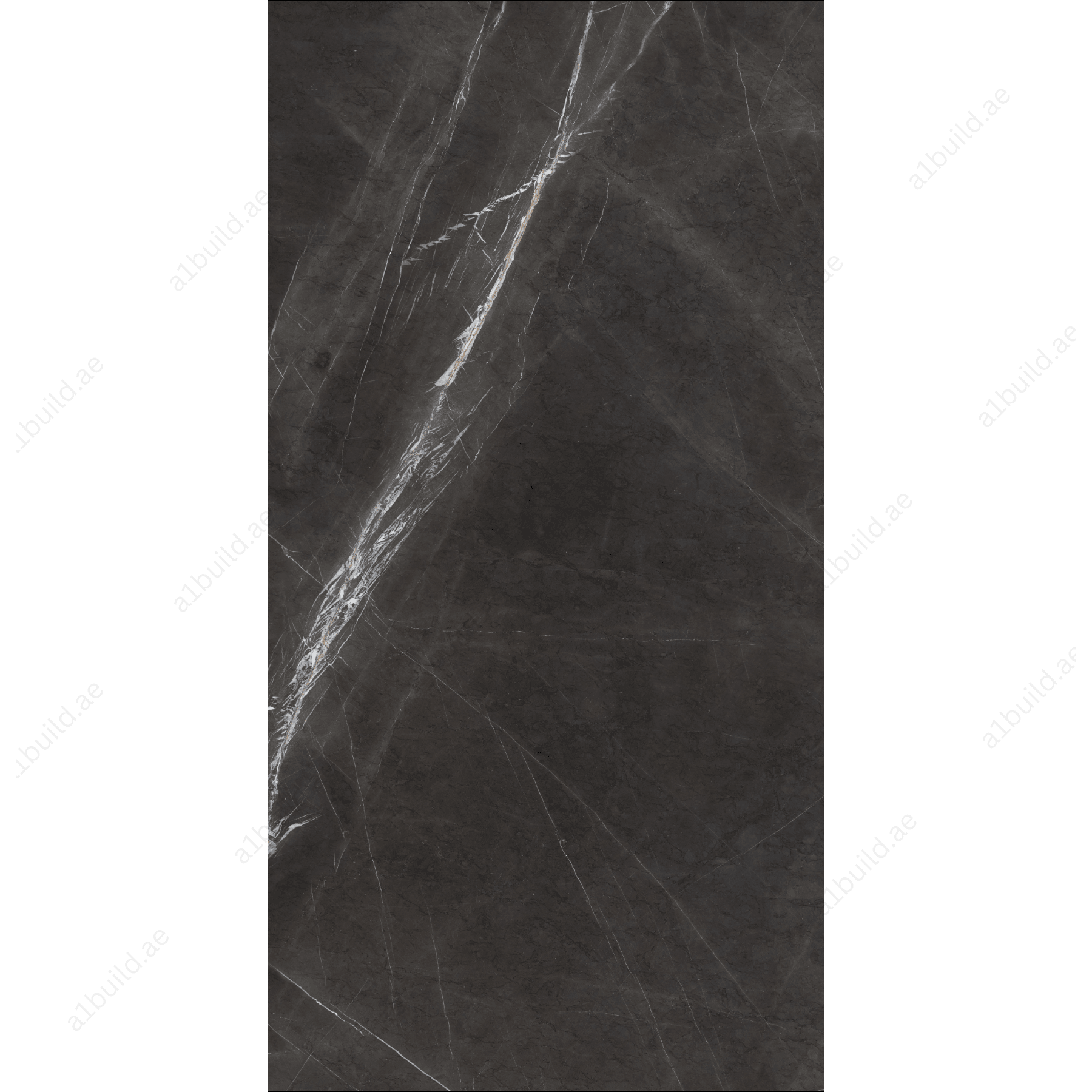 Marquin Grey High Gloss Book Match Porcelain Slabs | 120x240cm