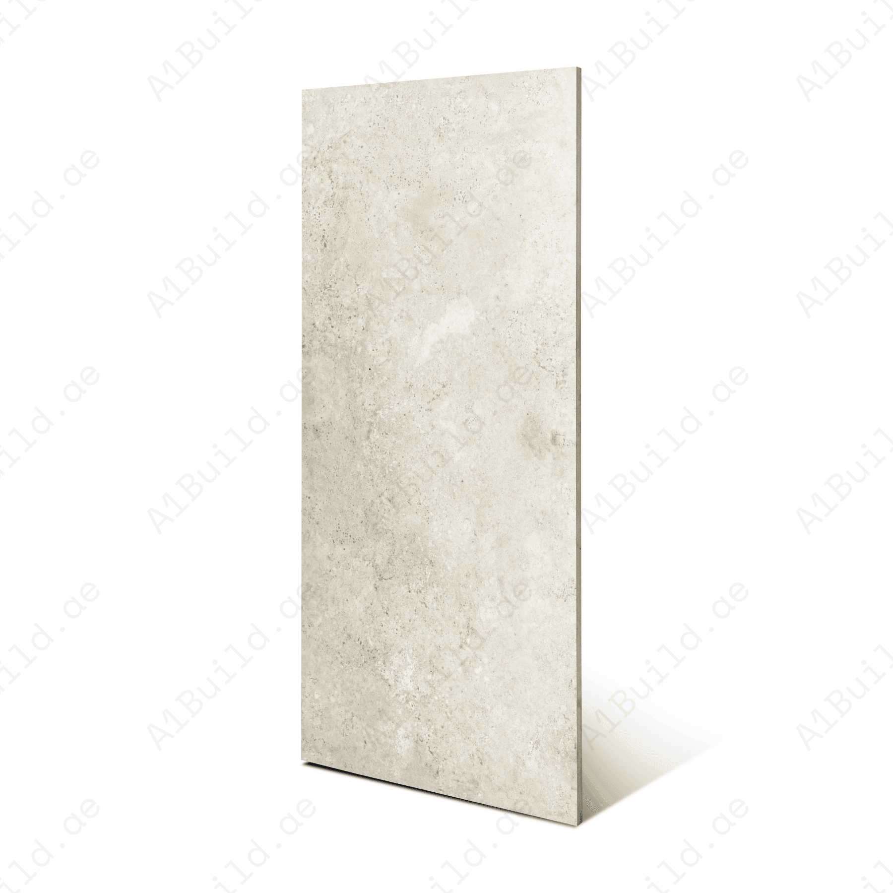 Marina Bianco porcelain tile 60x120cm 20mm thickness, white stone look design, durable porcelain tile for indoor and outdoor floors.