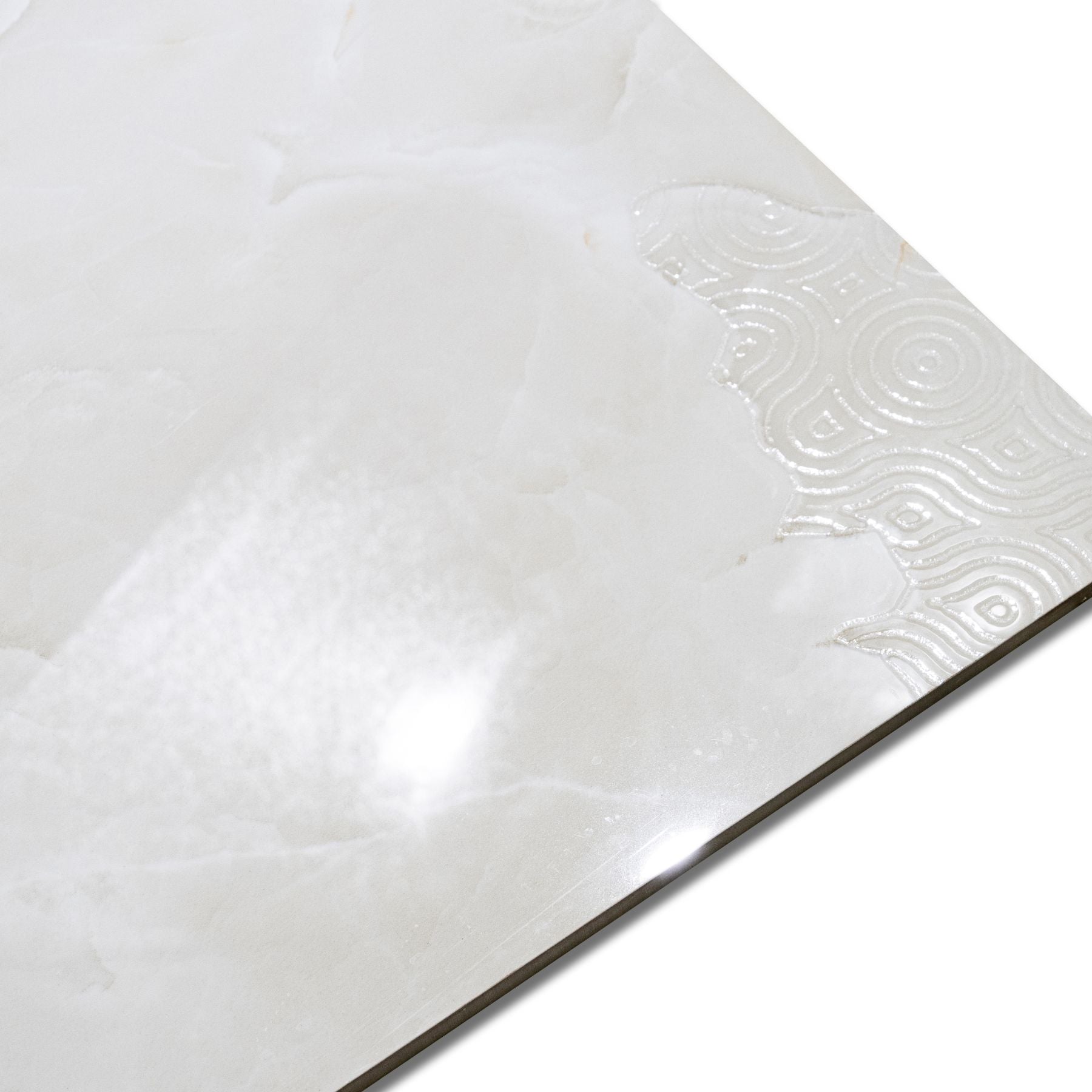 Marmo Onice glossy onyx look porcelain tile 60x120cm with 9mm thickness delivers luminous veining, luxury appeal, and durable performance for interiors.