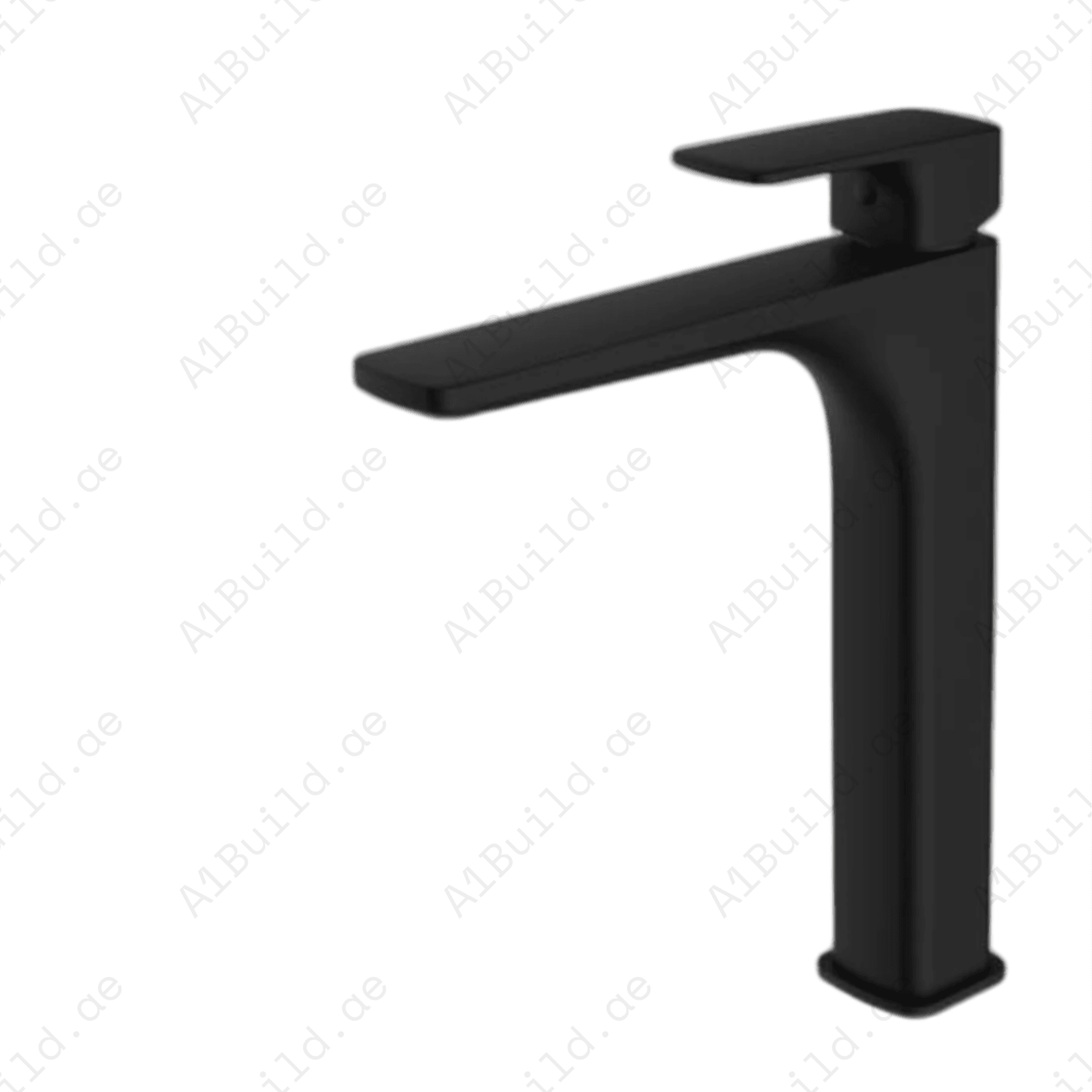 Matte Black Single Lever Basin Mixer – PUW-Free Minimalist Tap Design2