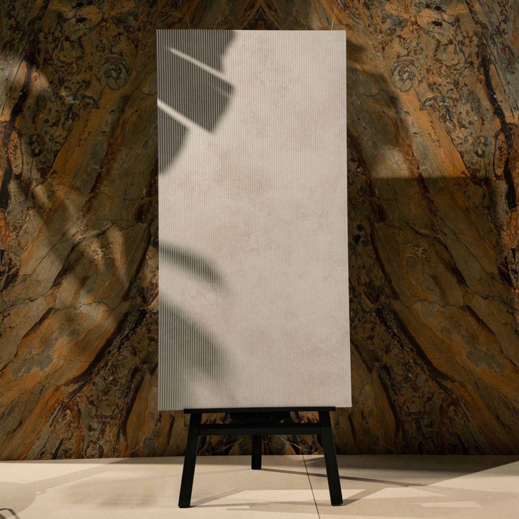 Mono Ash porcelain tile in 60x120cm size featuring clean ash grey tone, minimal surface texture and durable 9mm thickness for floors and walls.