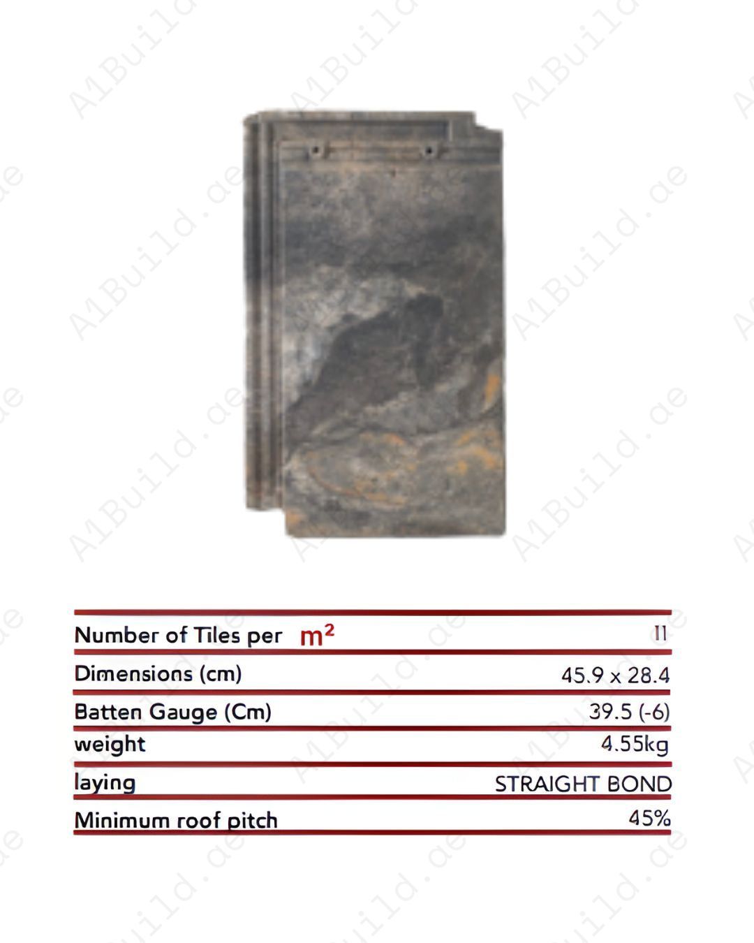 Natura Terra flat polished ceramic roof tile in earth-tone finish. UV-resistant, waterproof, thermally efficient tile with aesthetics & long-lasting durability.