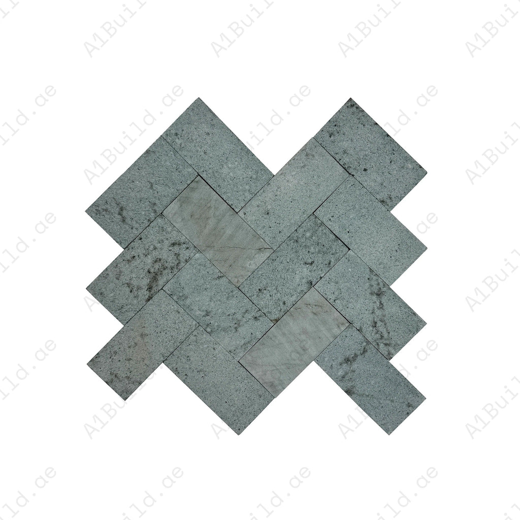 Natural Sukabumi Green Stone Tiles – Premium Pool, Spa & Wall Finish
