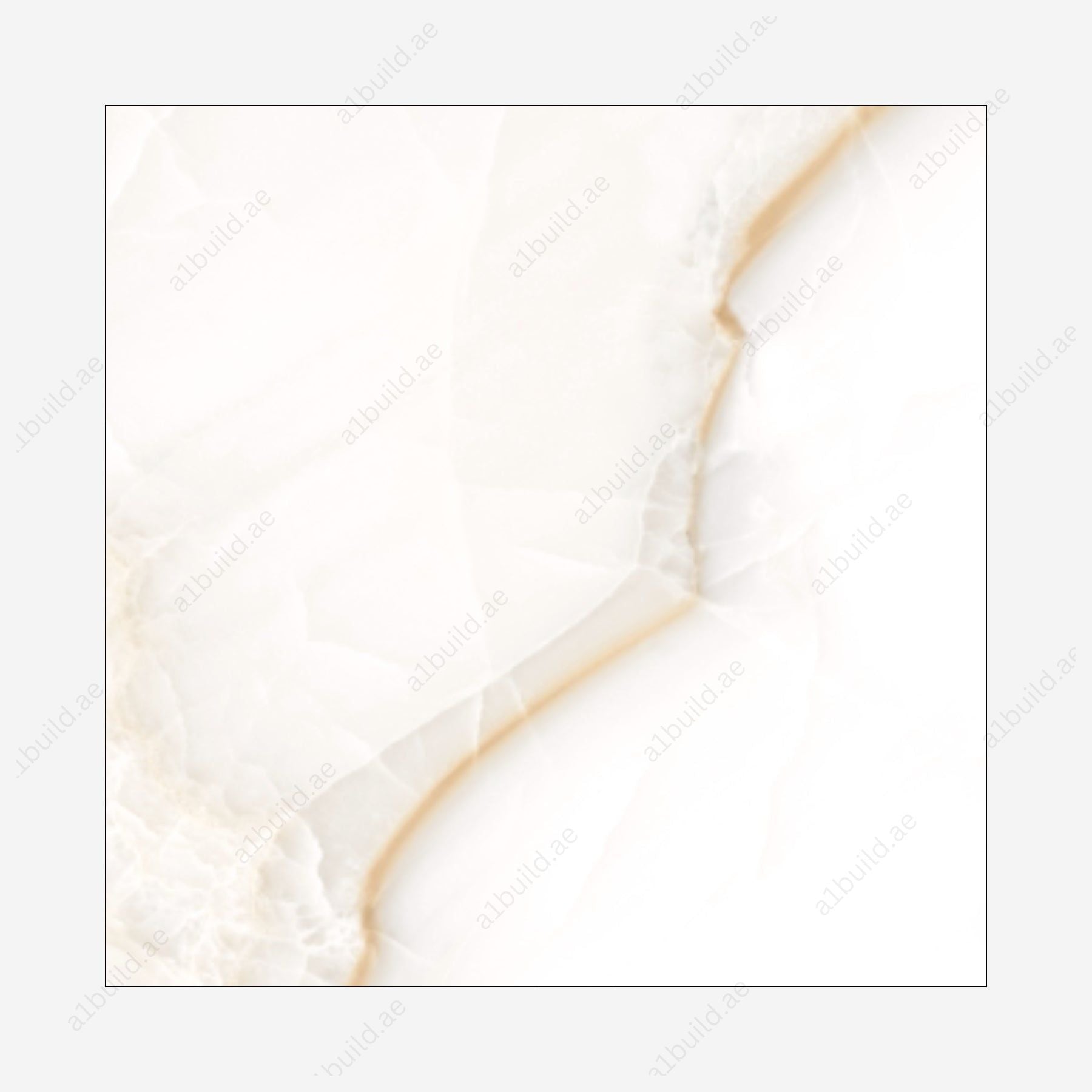 Onice Beige (120X120cm 09mm Random High Gloss Porcelain Tiles for Indoor Spaces)