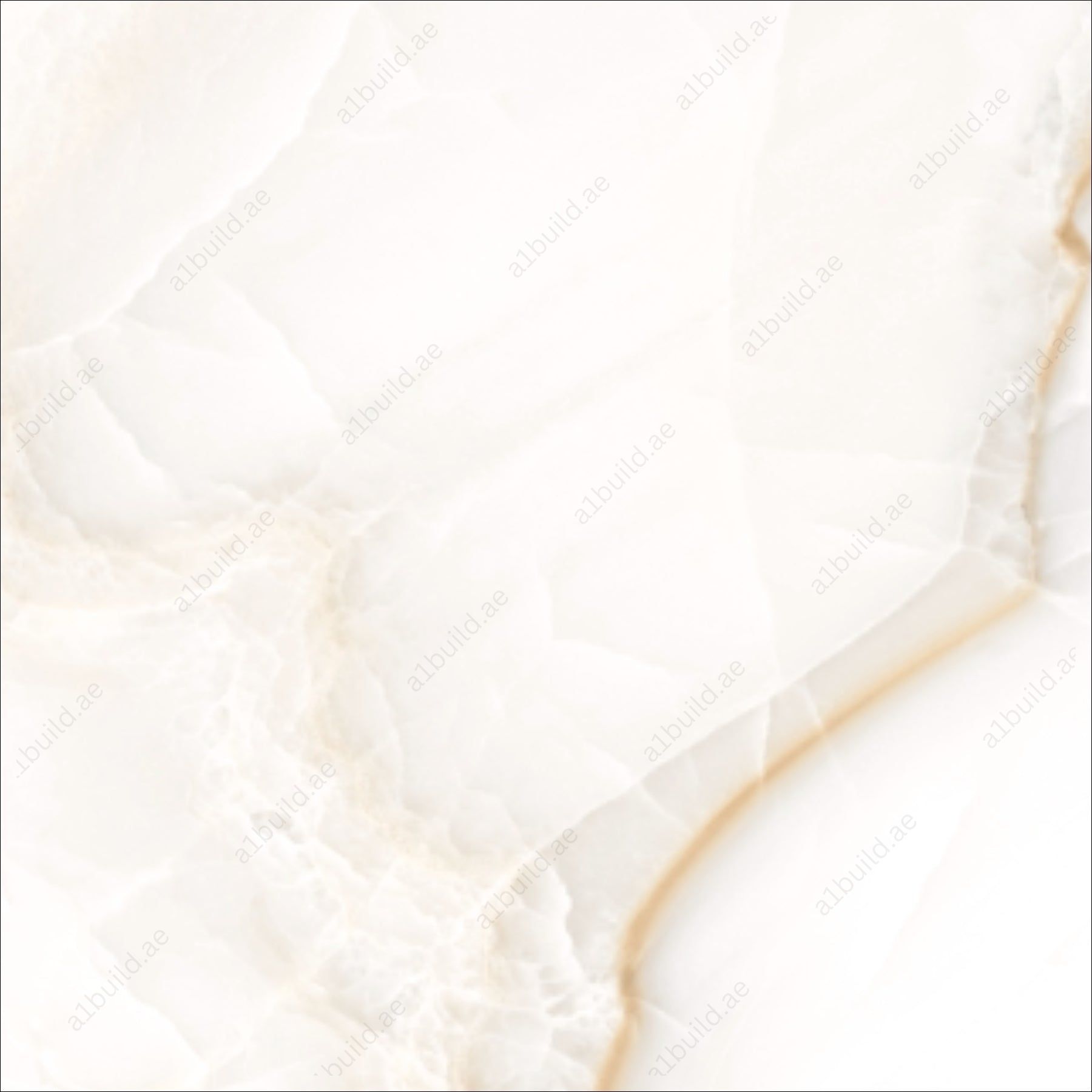 Onice Beige (120X120cm 09mm Random High Gloss Porcelain Tiles for Indoor Spaces)