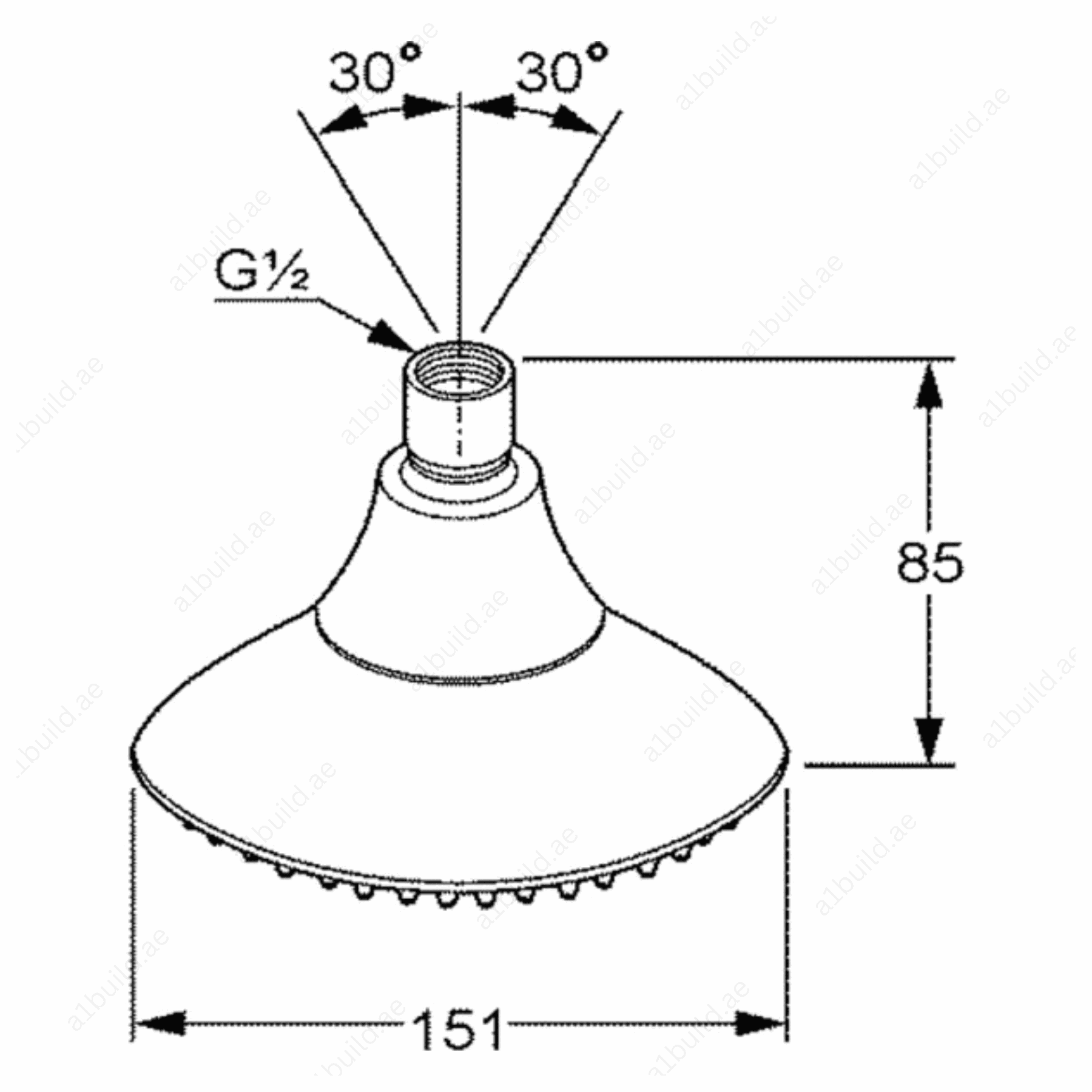 OverheadShower151mmChromewithSwivelBallJointDN15_RainShower_3