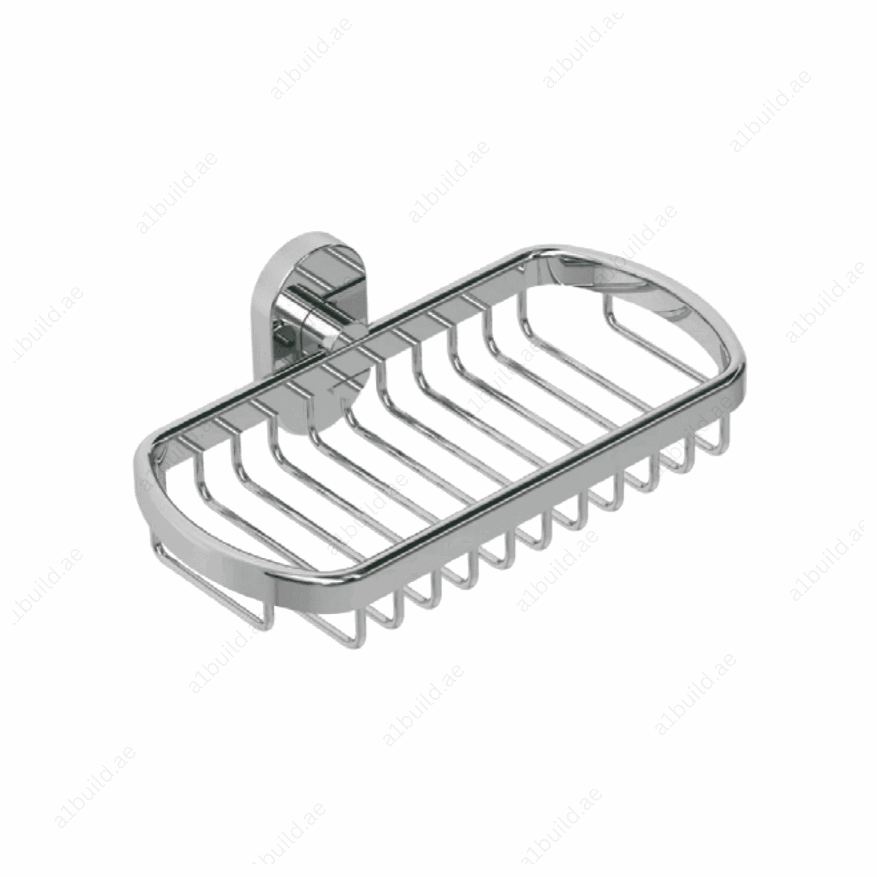 PASSION Soap/Sponge Basket - Chrome Wall-Mounted Storage Solution