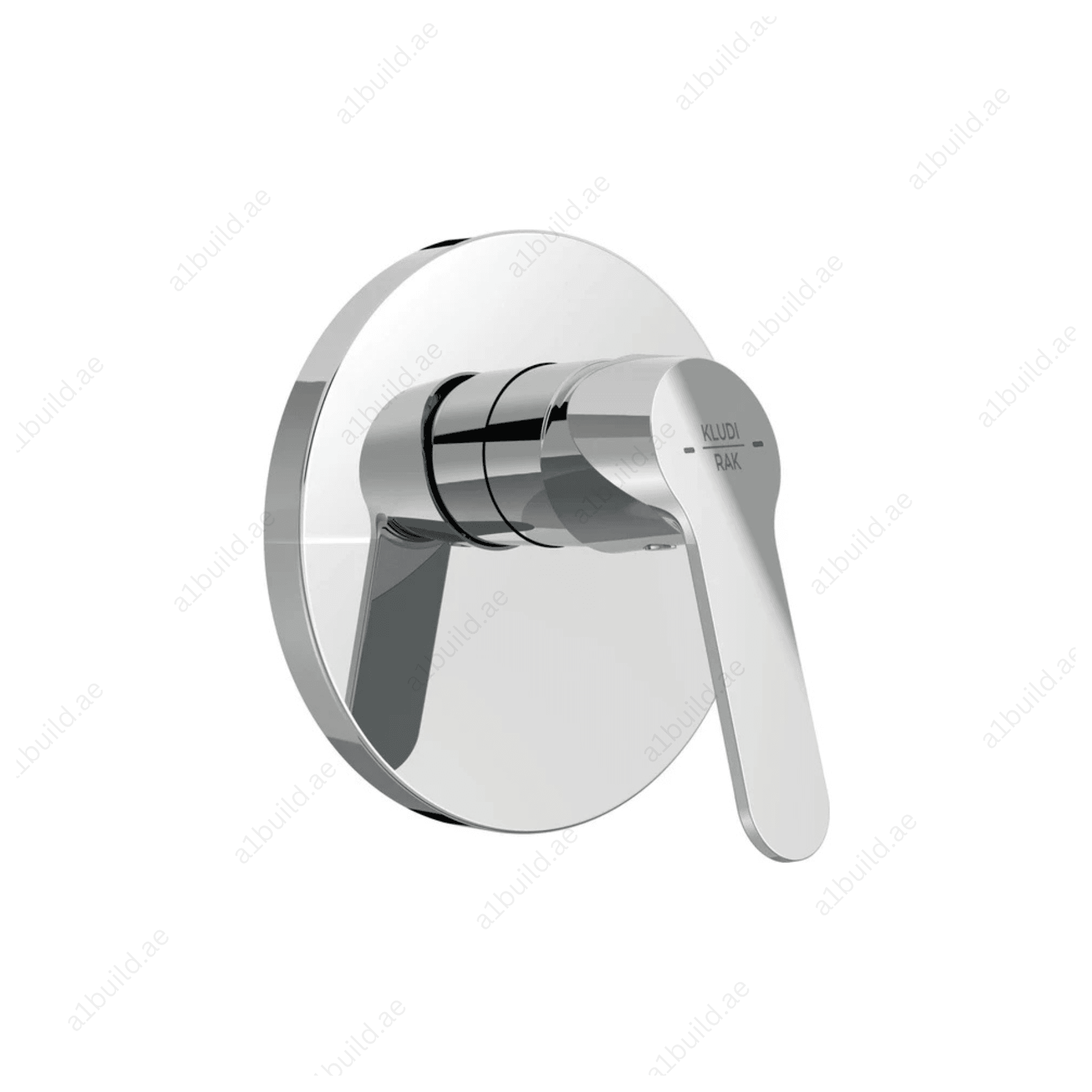 PEAK Concealed Single Lever Shower Mixer Trim Set | Chrome, Solid Lever