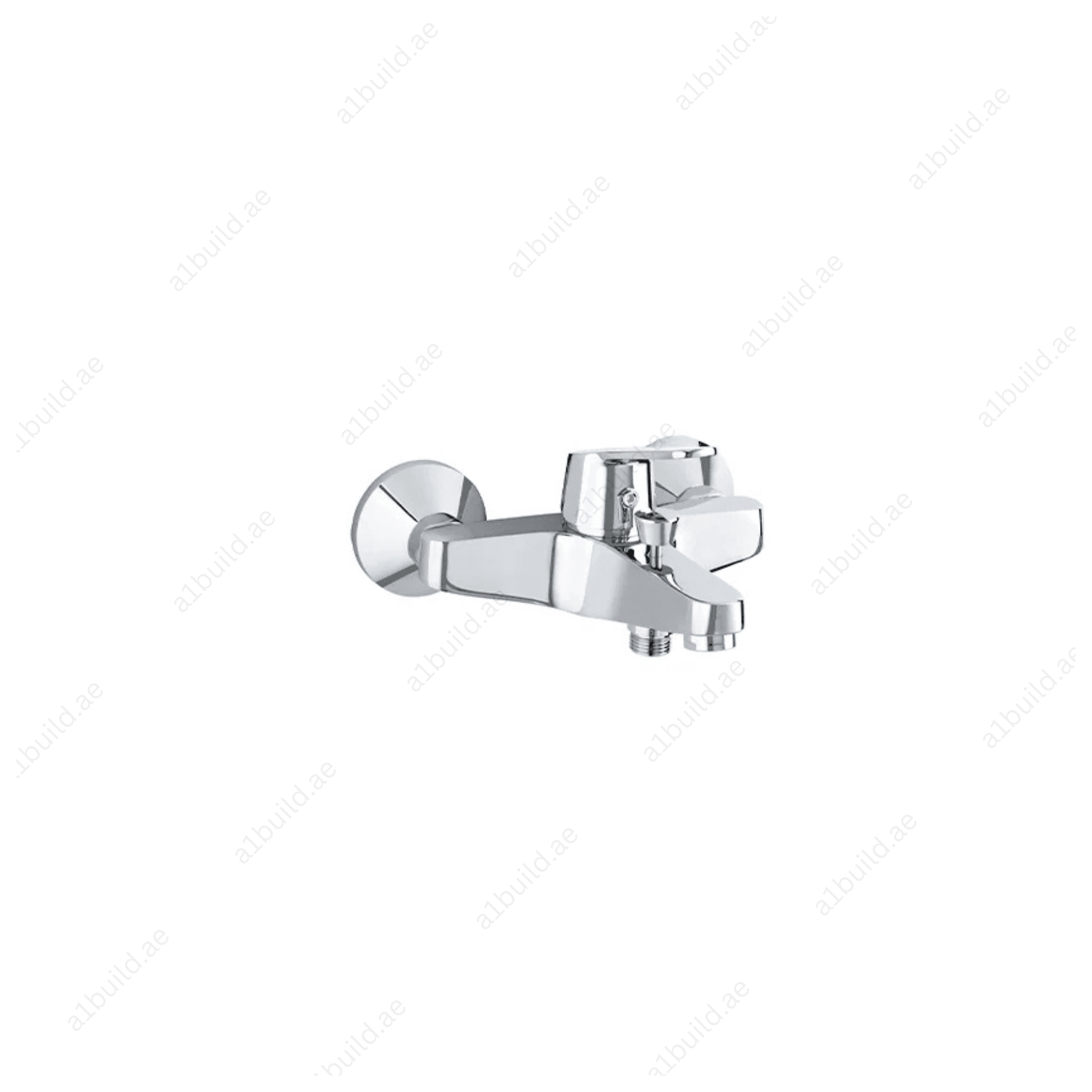 PEAK Single Lever Bath and Shower Mixer | Chrome Finish with Flow Regulator