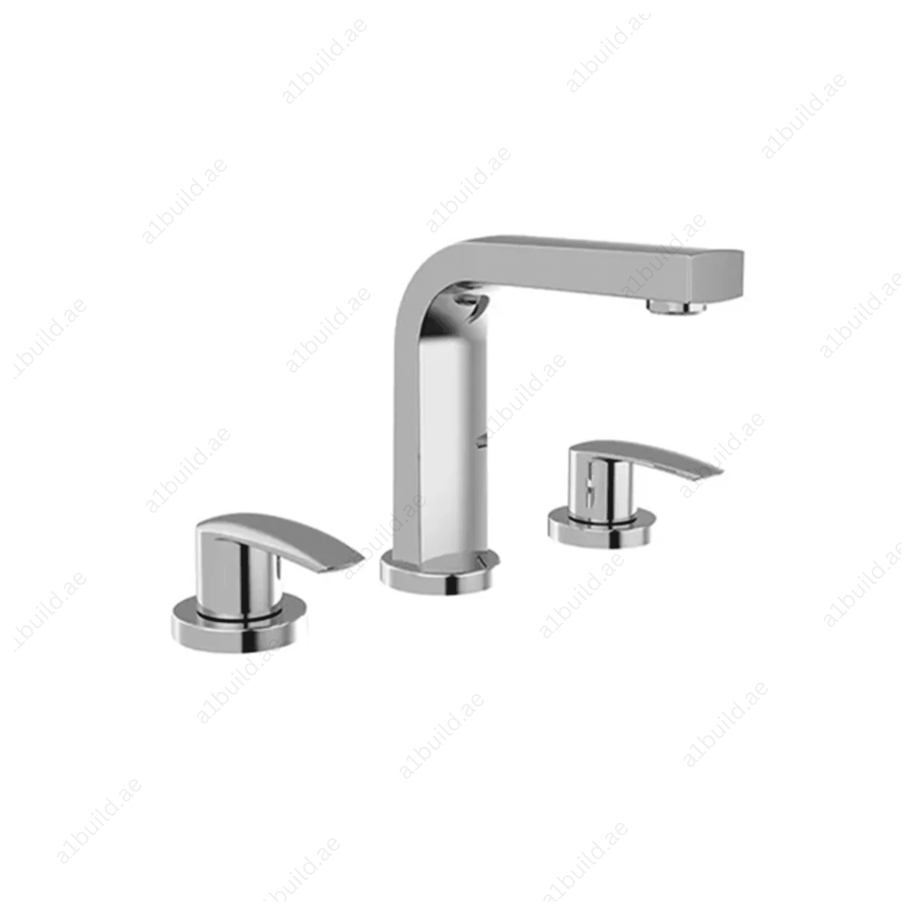 PEARL Basin Mixer with Pop Up Waste G 1 1/4 DN 15 | Chrome 3-Hole Deck