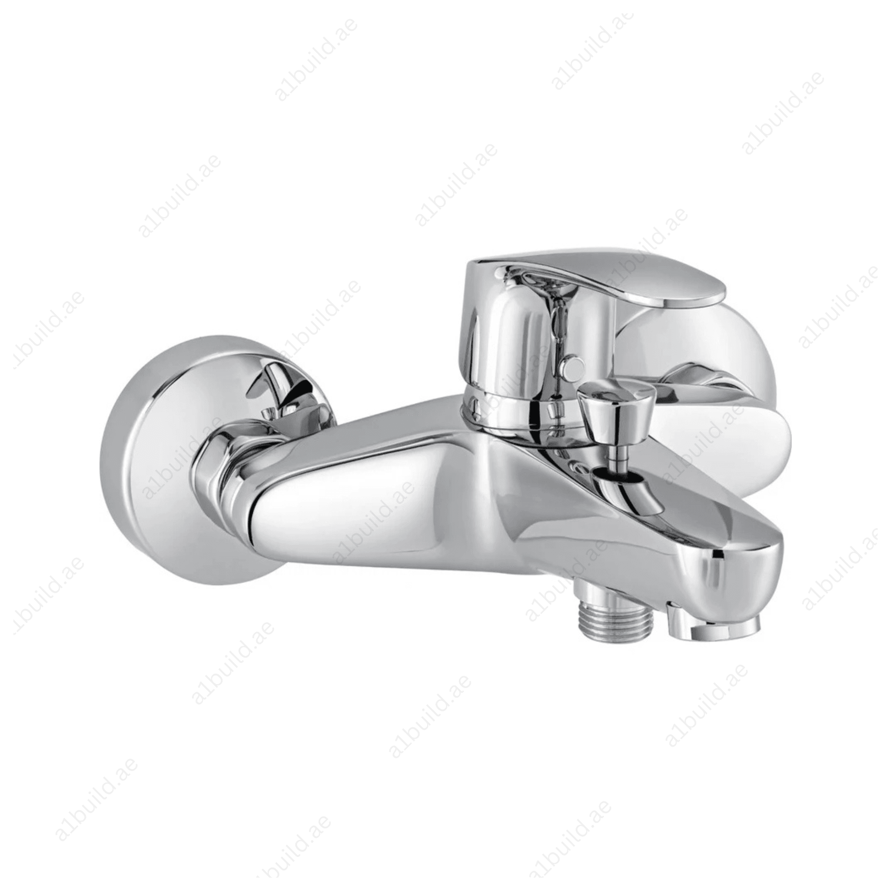 PEARL Single Lever Bath and Shower Mixer | Chrome Finish with Flow Regulator