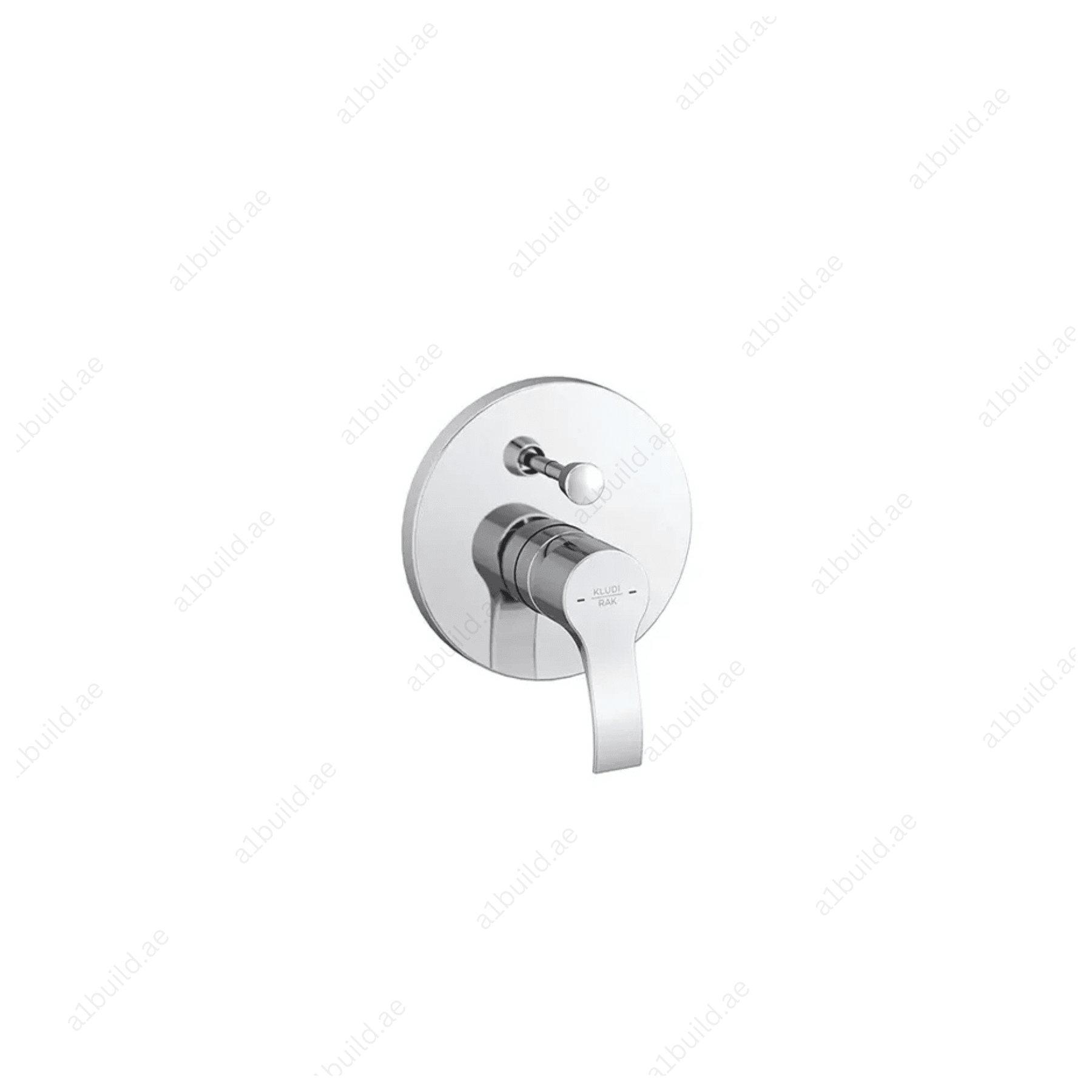 PETRA Concealed Single Lever Bath and Shower Mixer Trim Set Chrome