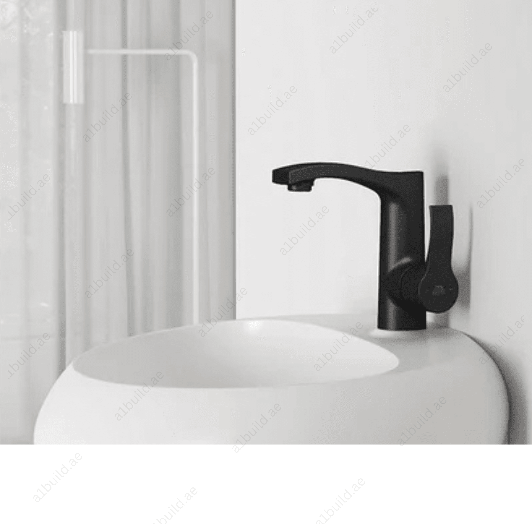 PETRA Single Side Lever Basin Mixer DN 15 - Chrome, 1 GPM Flow Rate